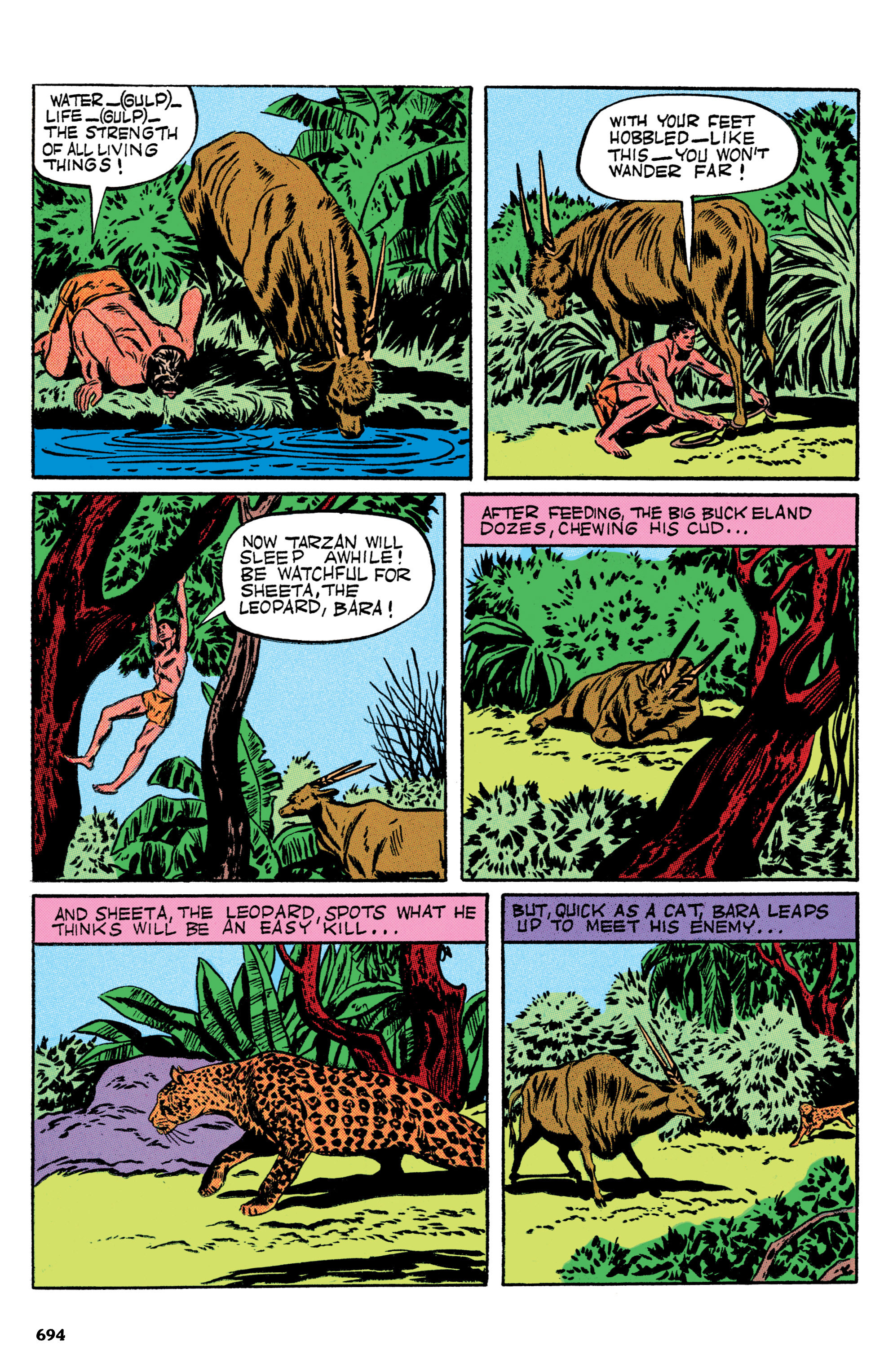 Read online Edgar Rice Burroughs Tarzan: The Jesse Marsh Years Omnibus comic -  Issue # TPB (Part 7) - 96