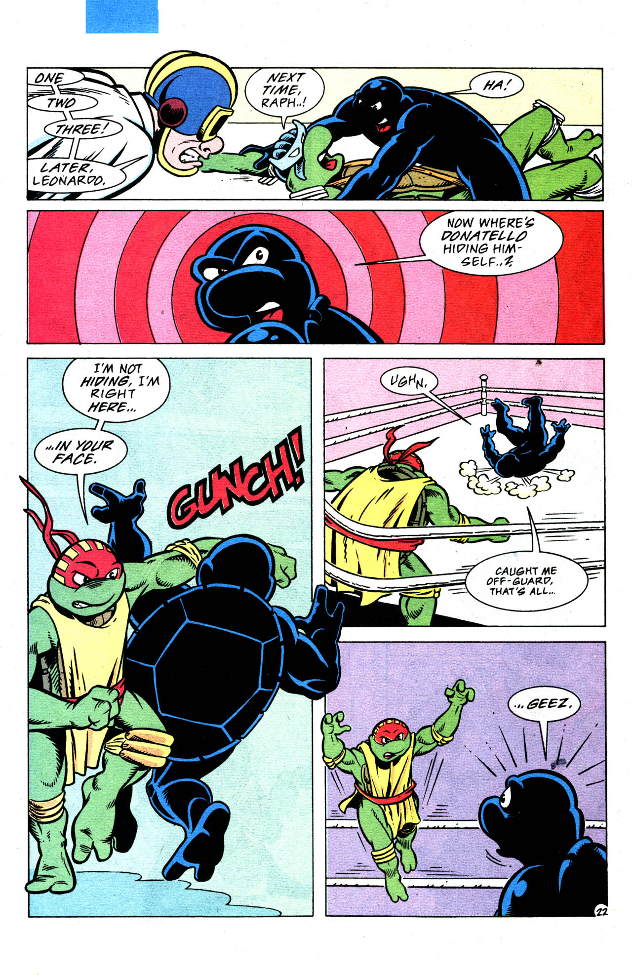 Read online Teenage Mutant Ninja Turtles Adventures (1989) comic -  Issue #37 - 24