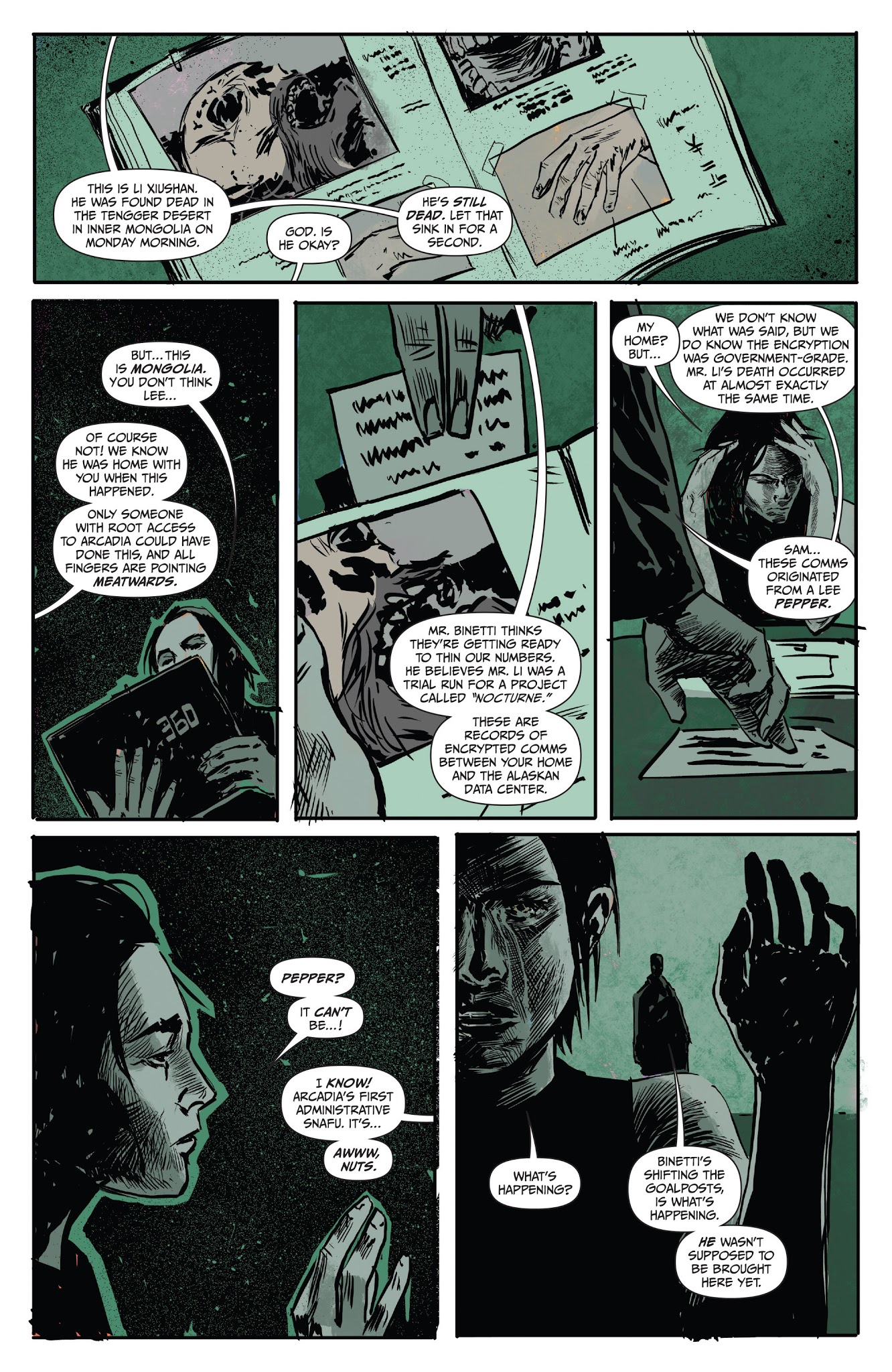 Read online Arcadia comic -  Issue #3 - 20