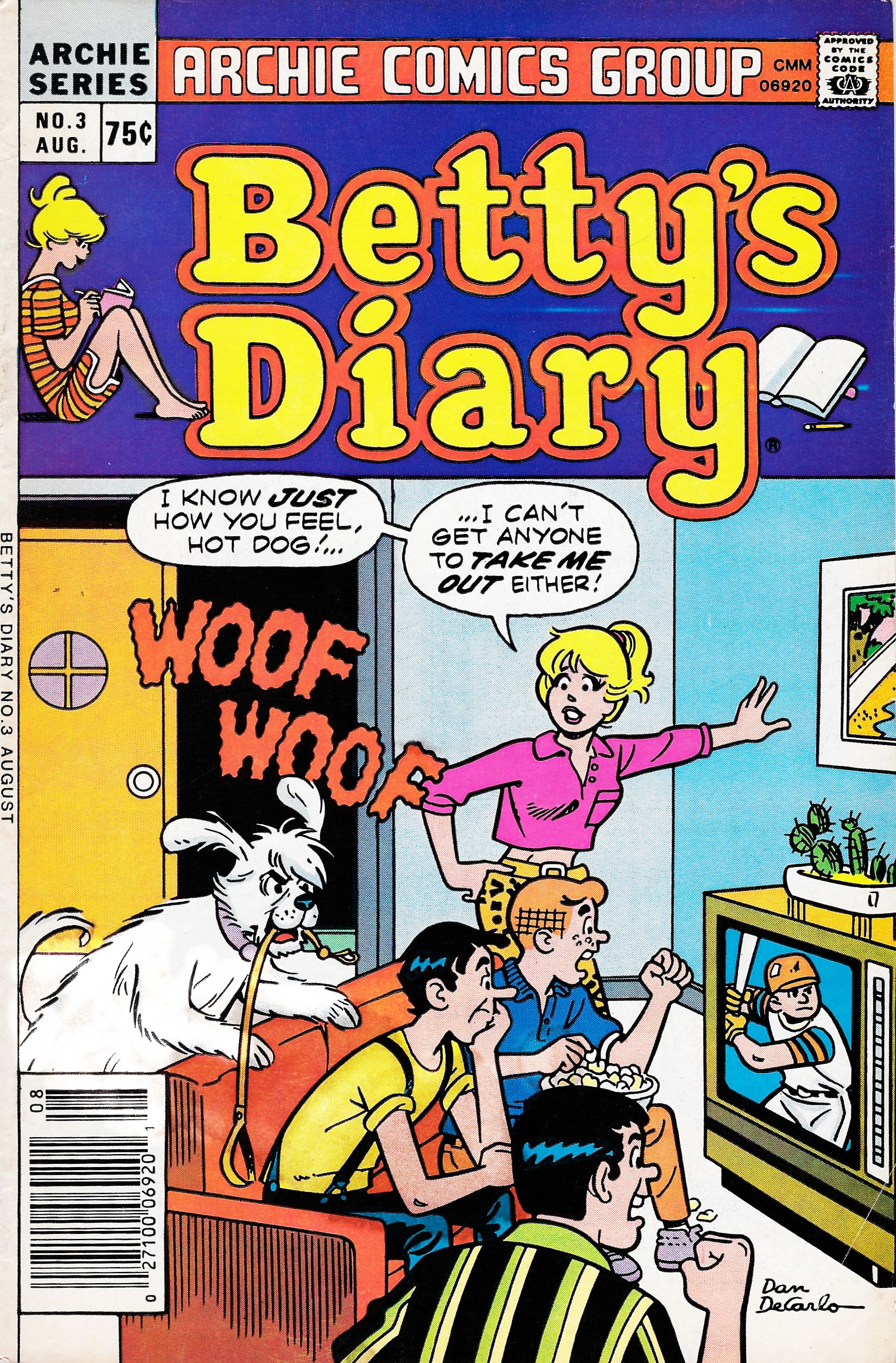 Read online Betty's Diary comic -  Issue #3 - 1