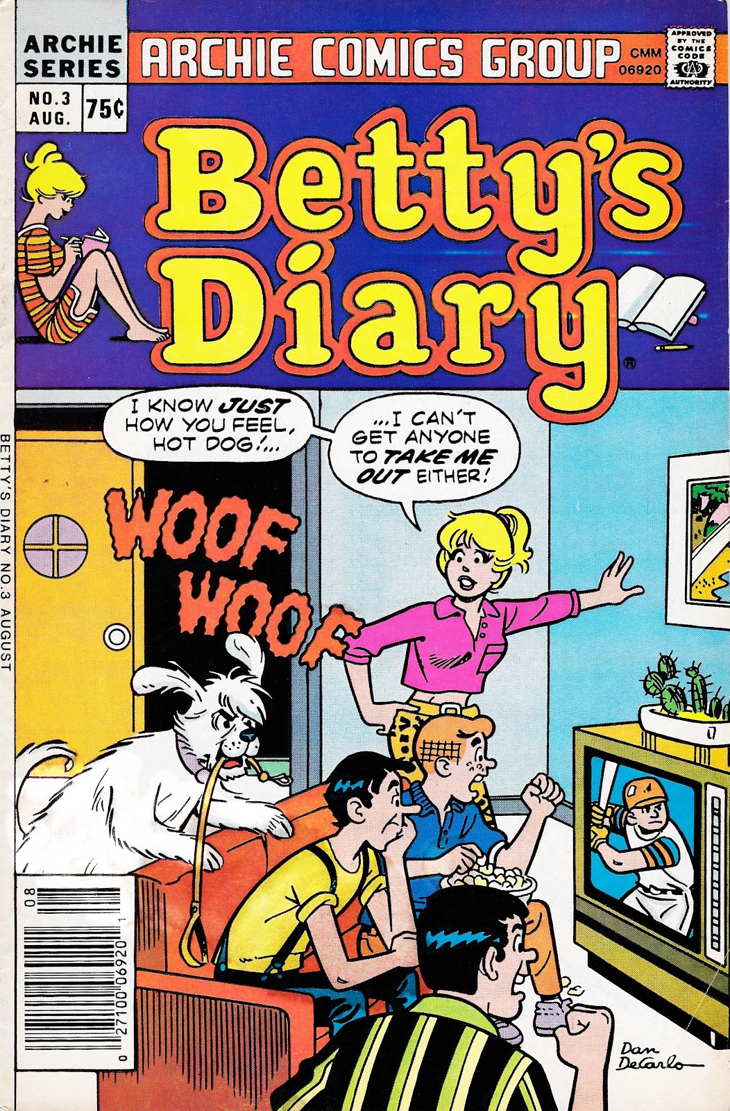 Betty's Diary issue 3 - Page 1