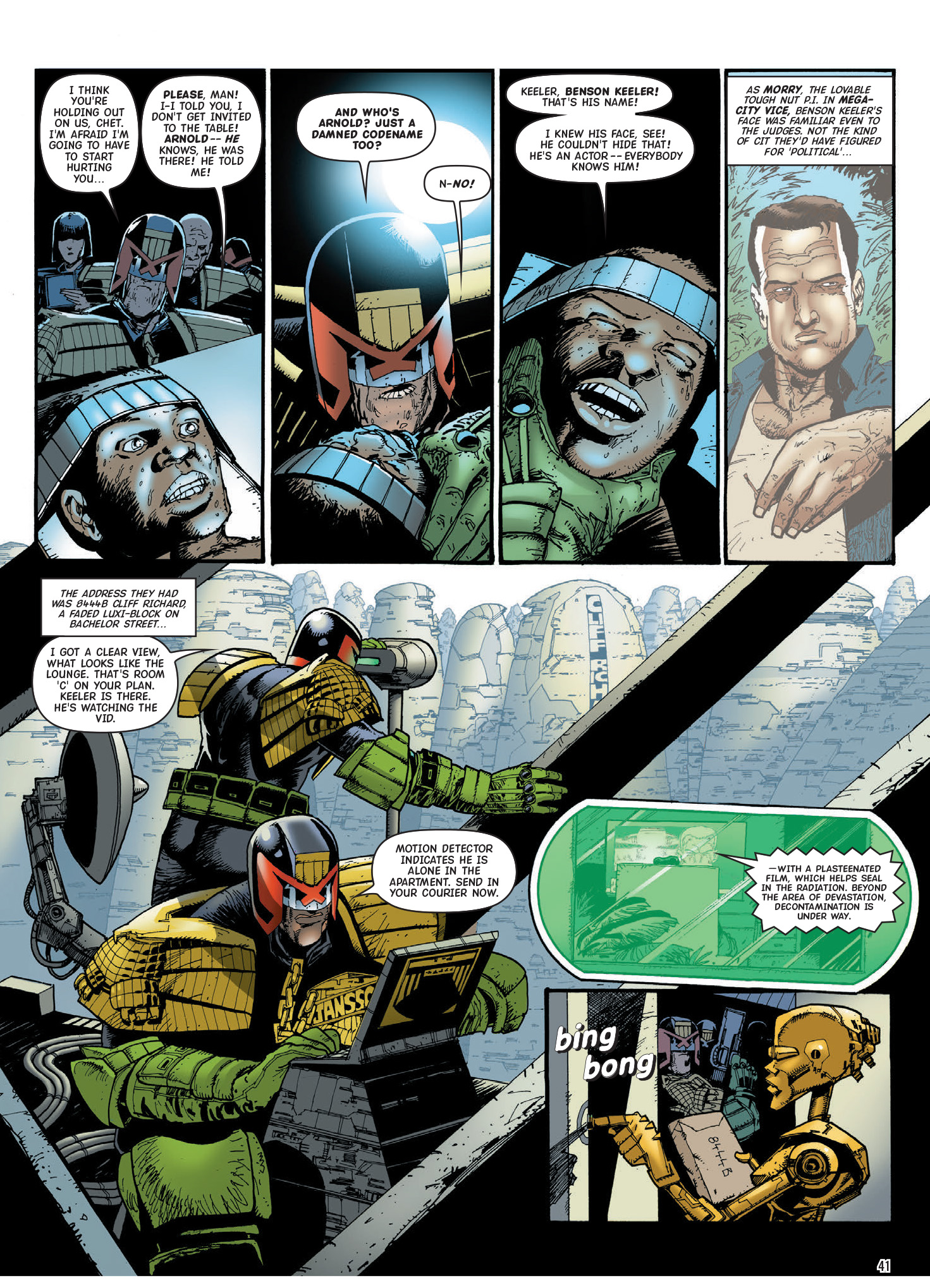 Read online Judge Dredd: The Complete Case Files comic -  Issue # TPB 40 (Part 1) - 42