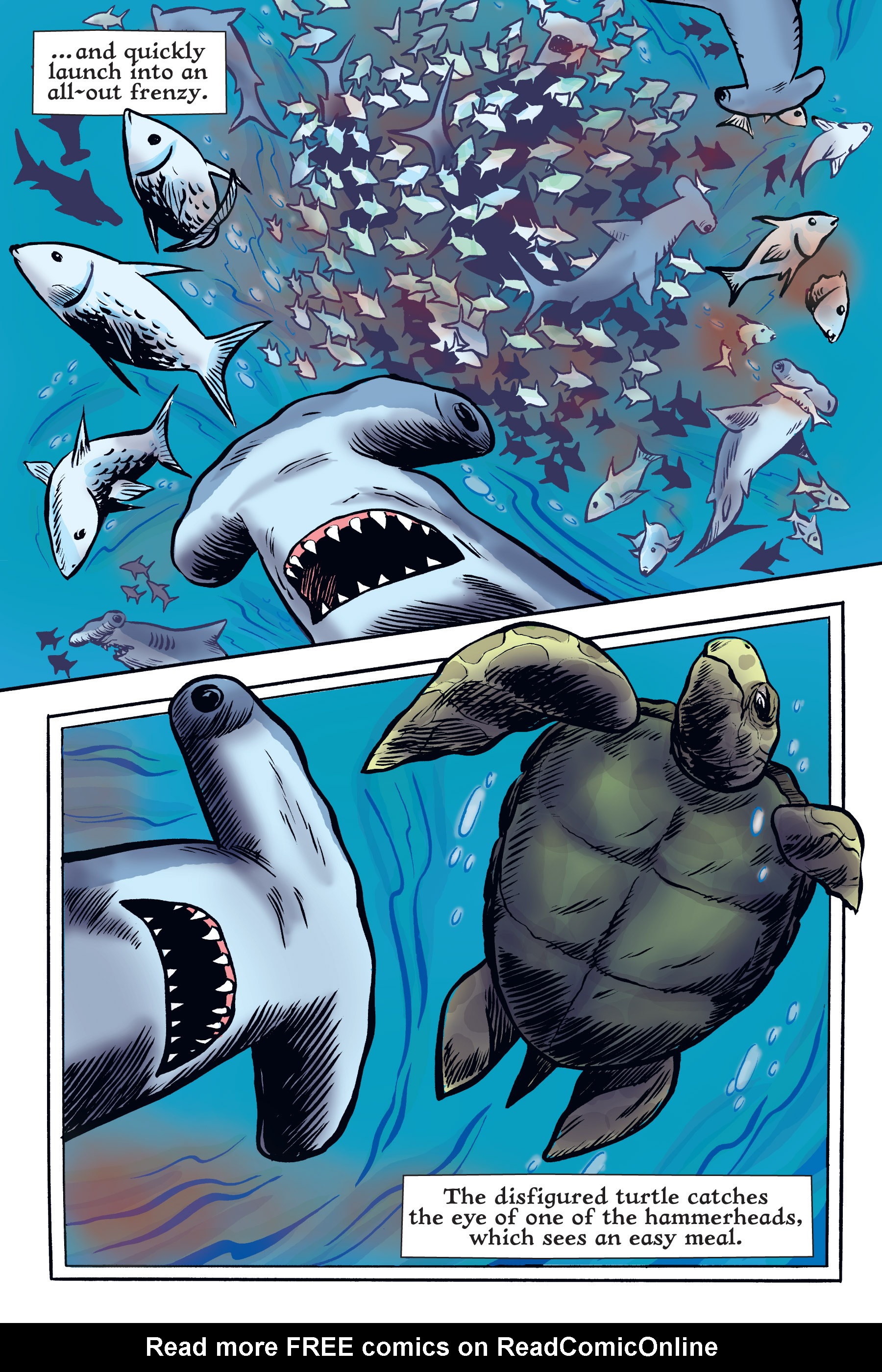 Read online Xoc: Journey of a Great White comic -  Issue # TPB - 87