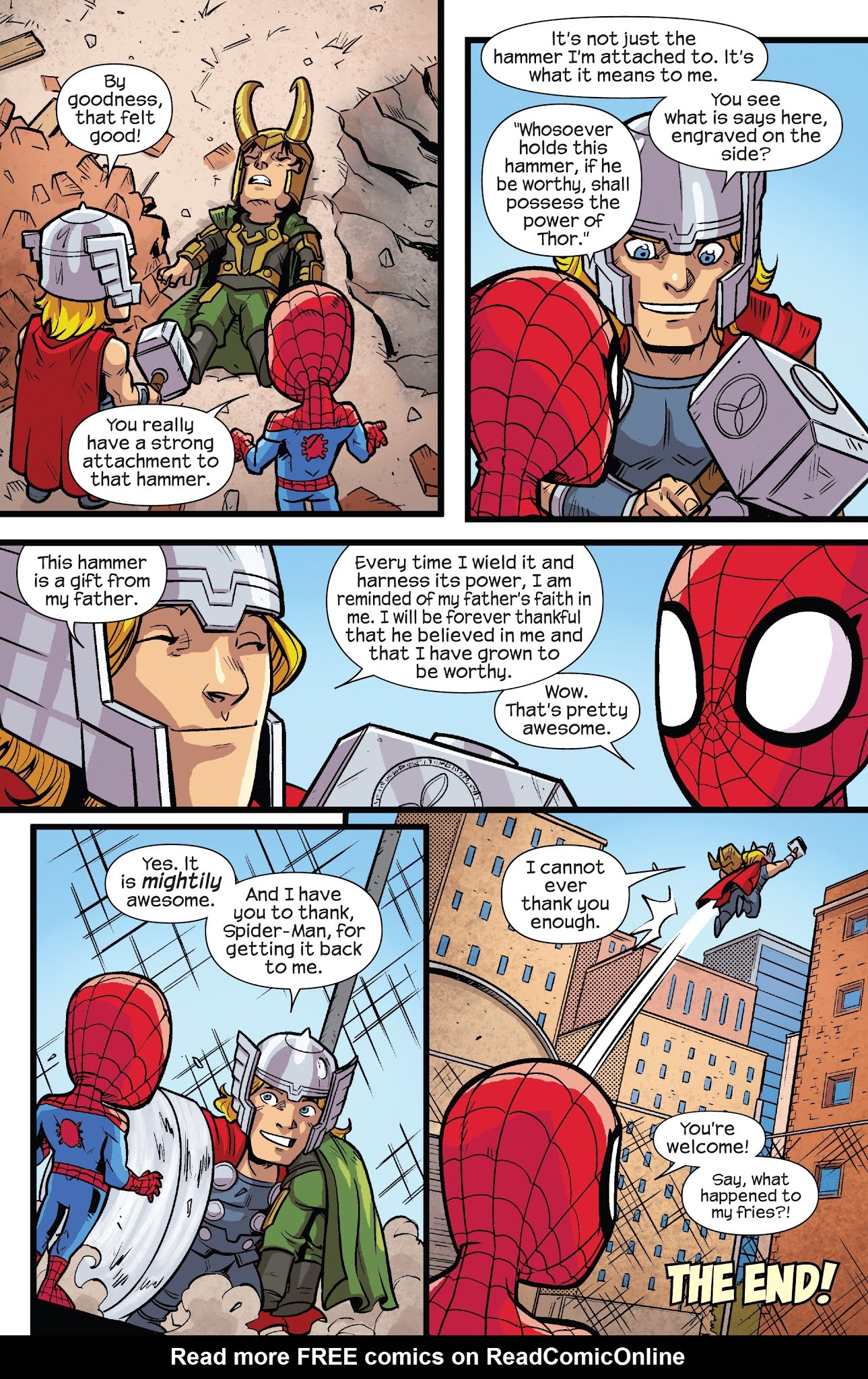 Read online Marvel Super Hero Adventures: Captain Marvel - Mealtime Mayhem comic -  Issue # Full - 22