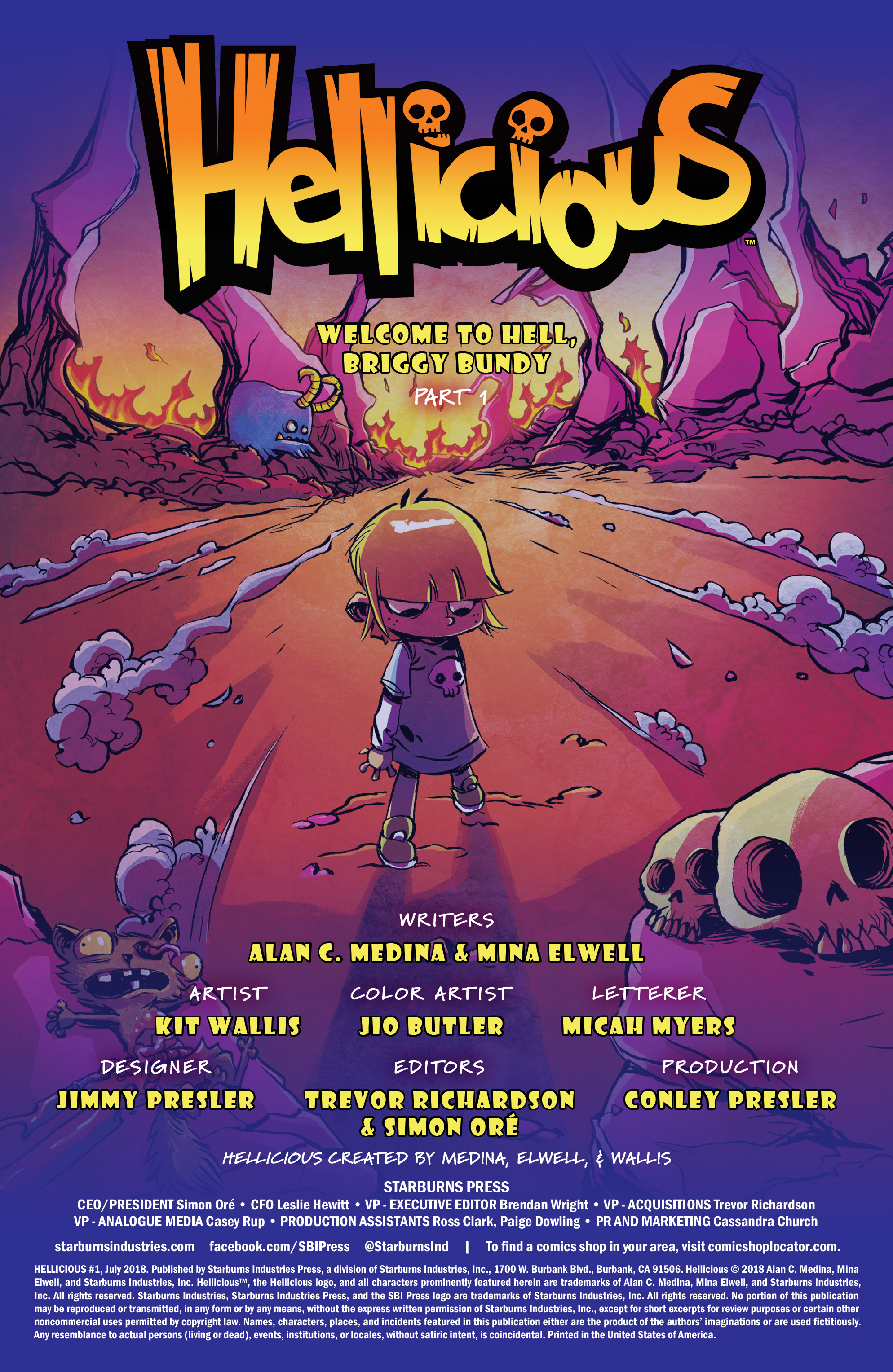 Read online Hellicious comic -  Issue #1 - 2