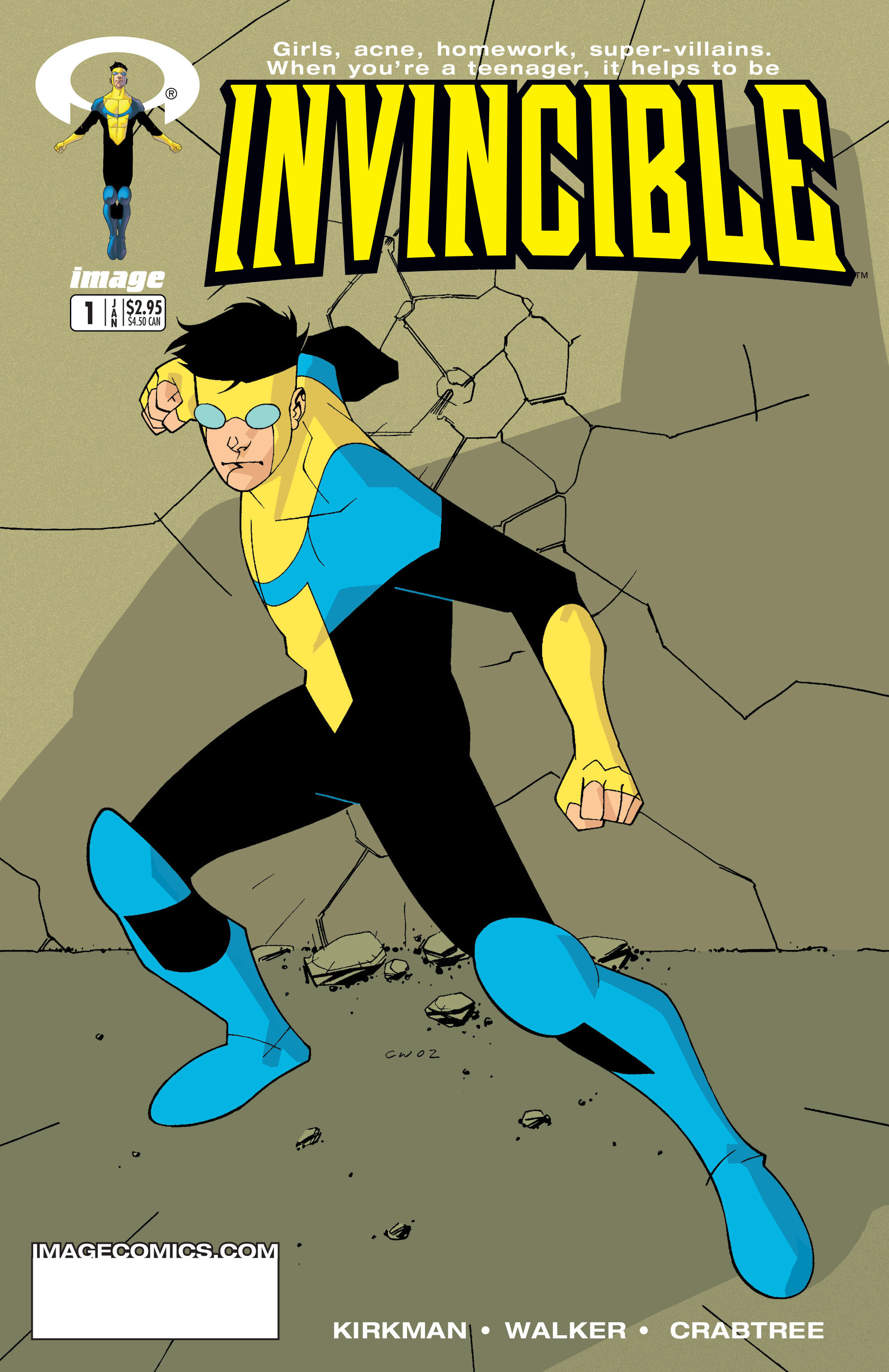Read online Invincible comic -  Issue #1 - 1