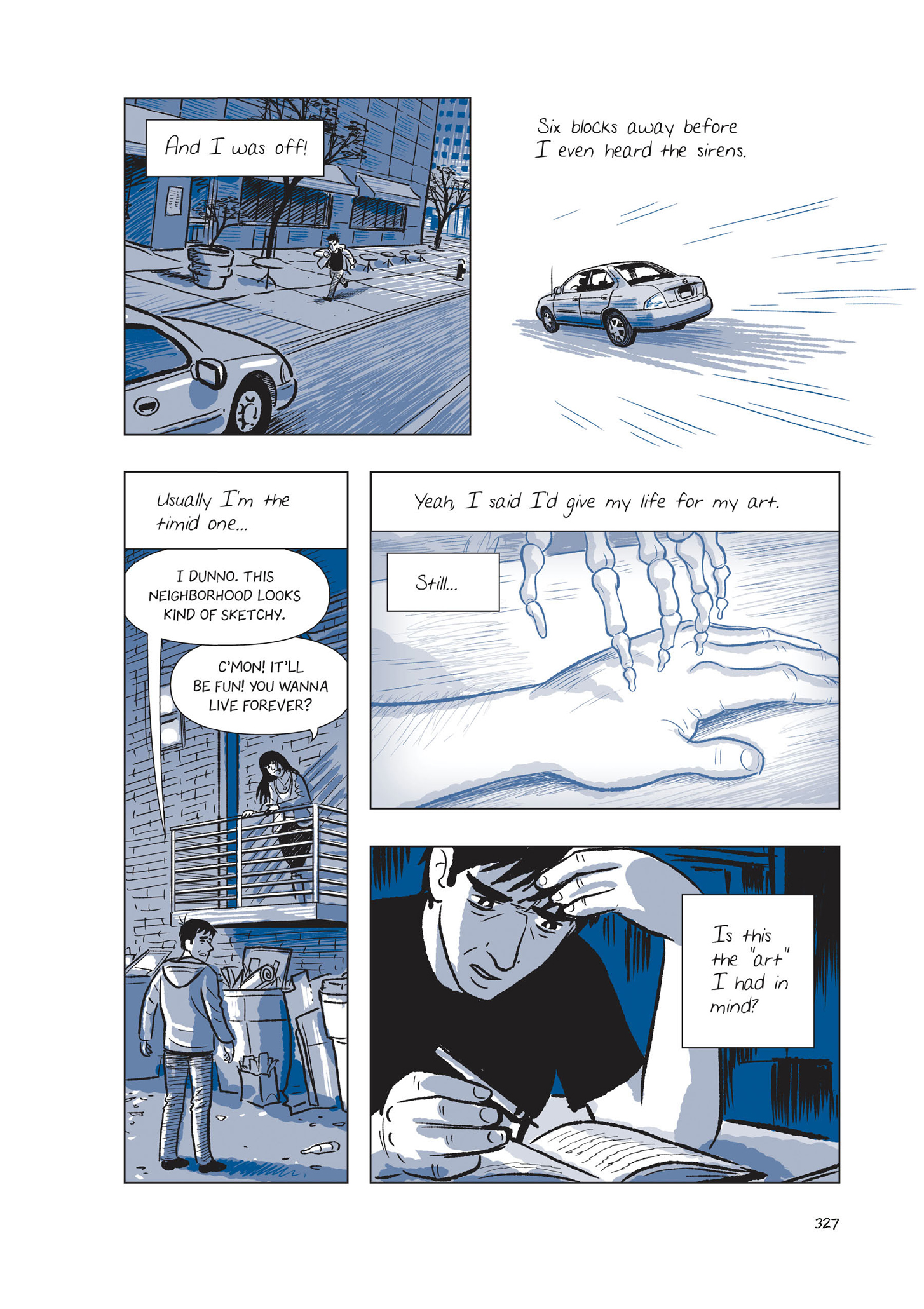 Read online The Sculptor comic -  Issue # Part 3 - 56