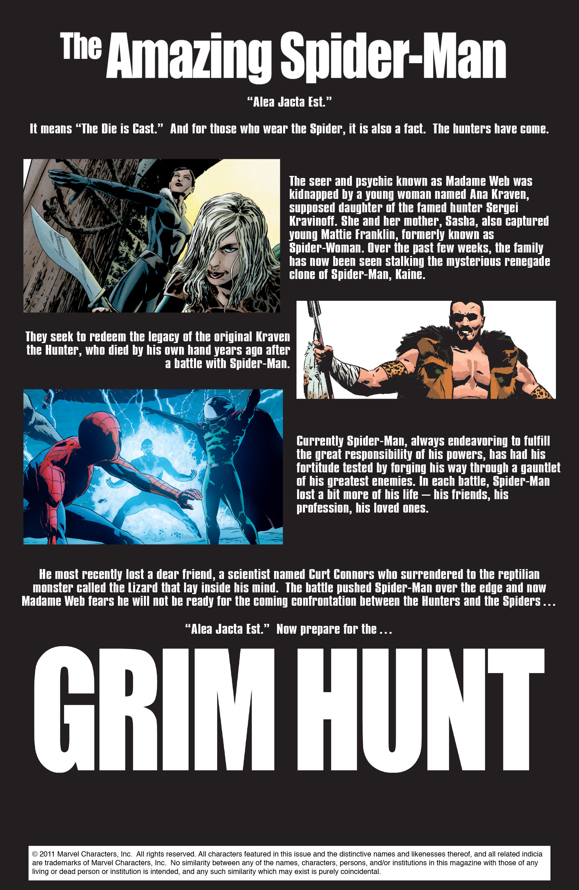 Read online Amazing Spider-Man: Grim Hunt comic -  Issue # TPB (Part 1) - 4