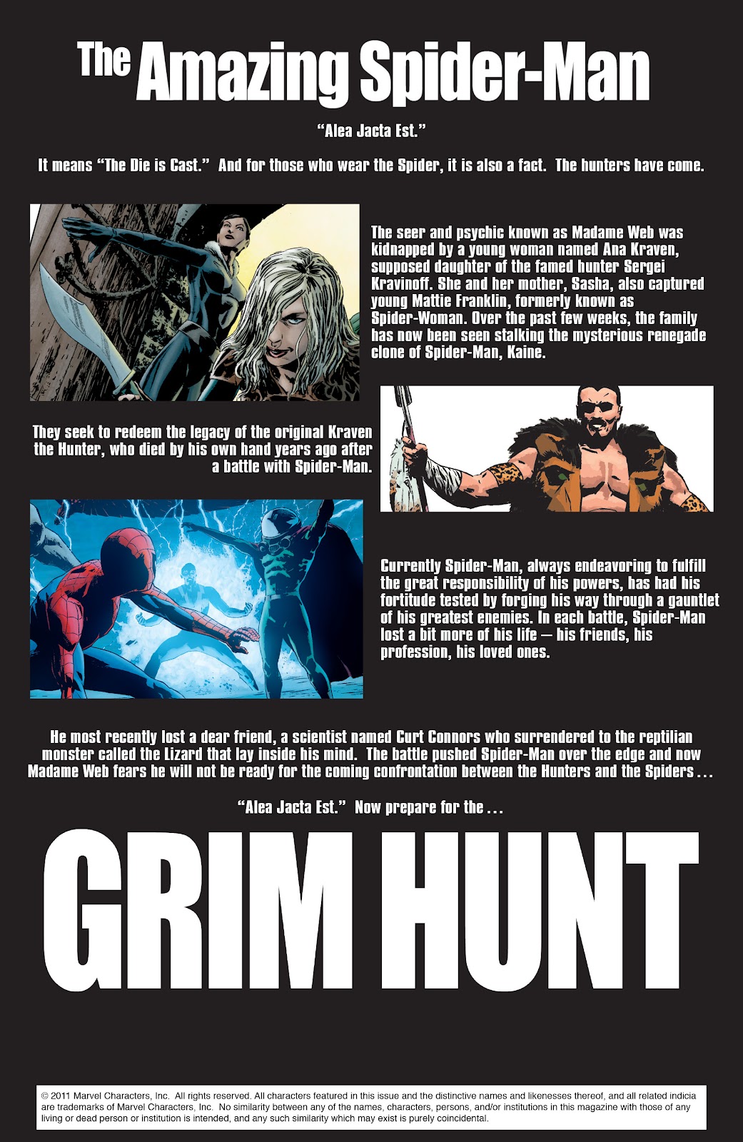 Amazing Spider-Man: Grim Hunt issue TPB (Part 1) - Page 4