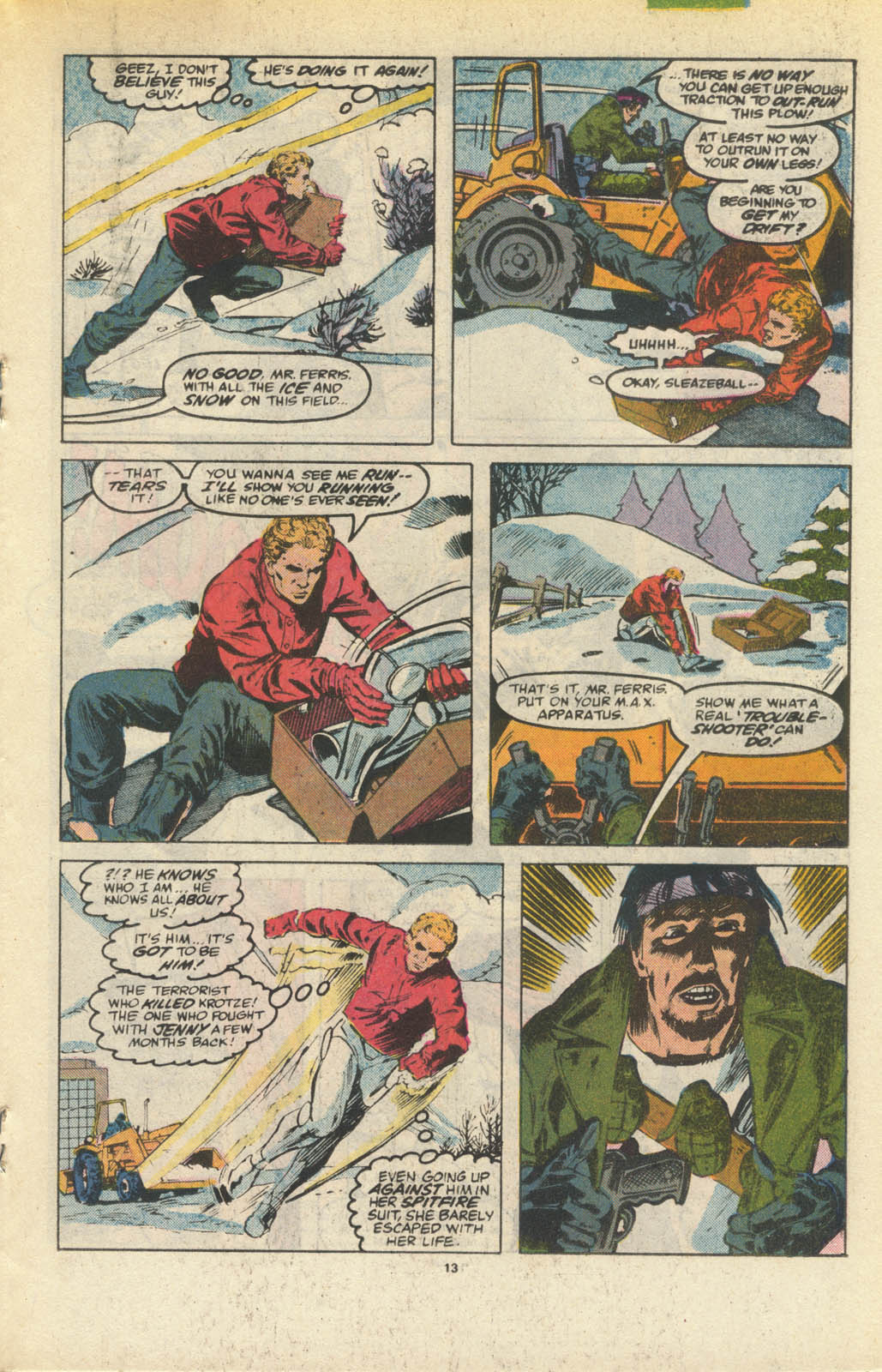 Read online Spitfire and the Troubleshooters comic -  Issue #7 - 14