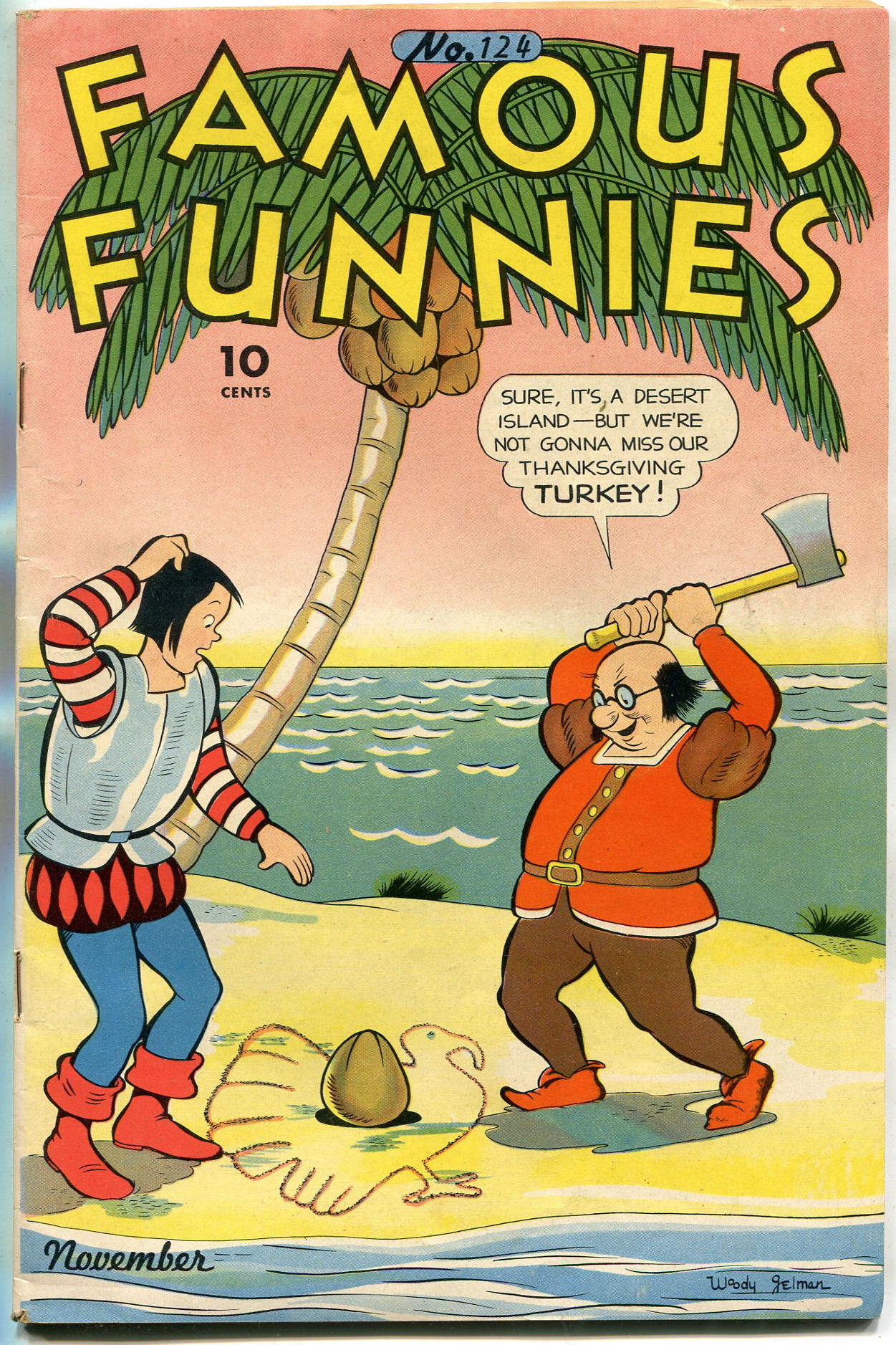 Read online Famous Funnies comic -  Issue #124 - 1