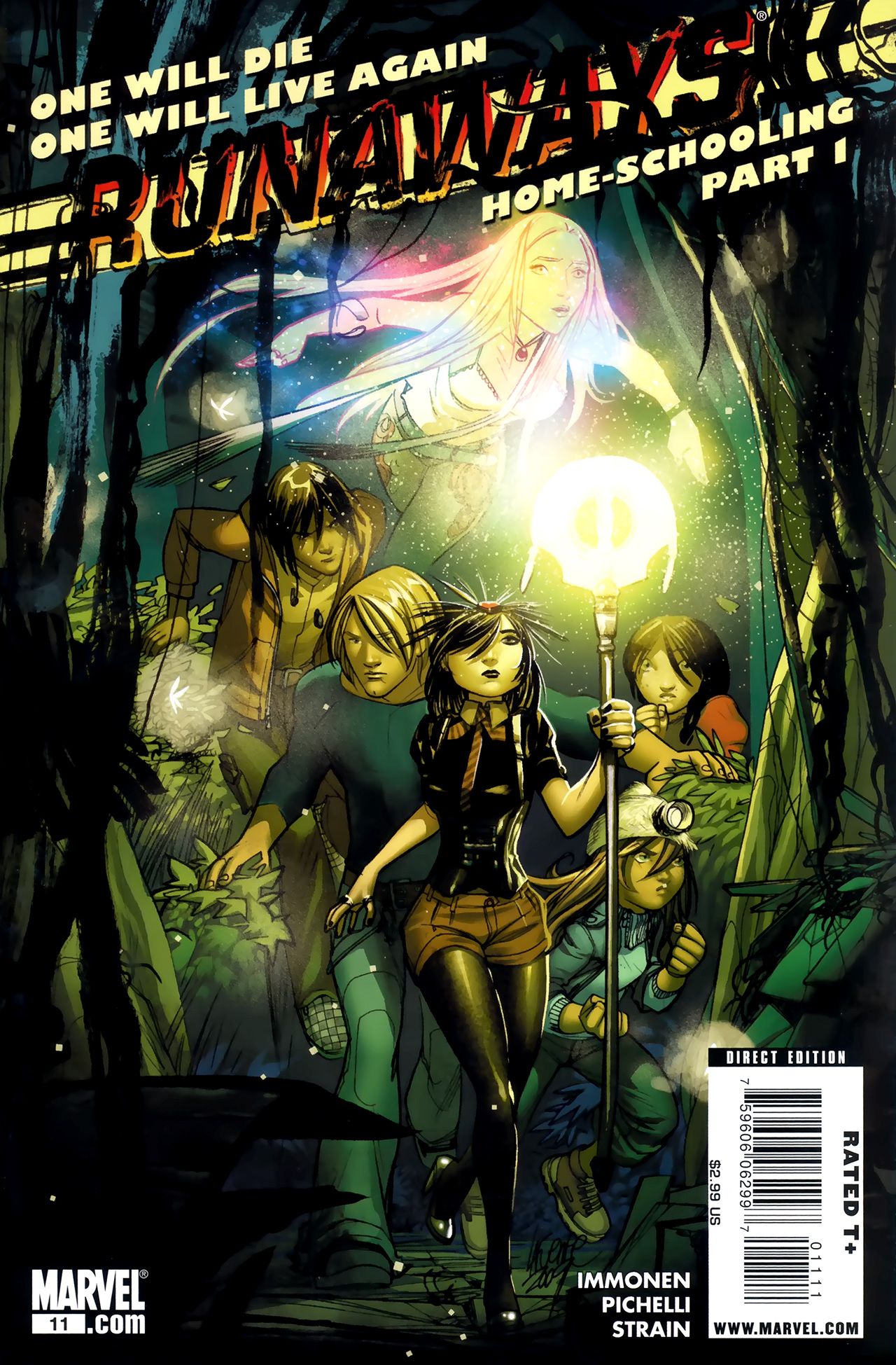 Read online Runaways (2008) comic -  Issue #11 - 1