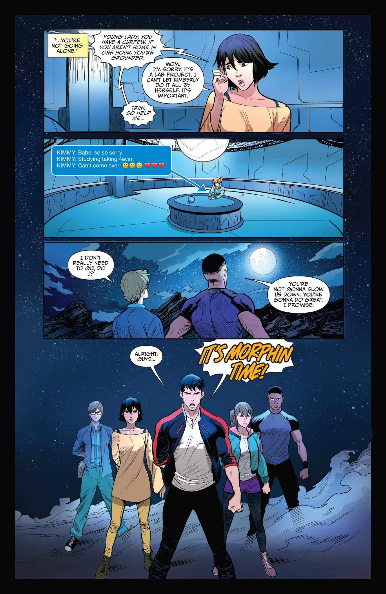 Read online Saban's Go Go Power Rangers comic -  Issue #1 - 17