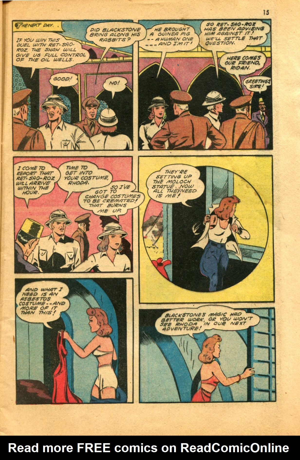 Read online Super-Magician Comics comic -  Issue #11 - 15