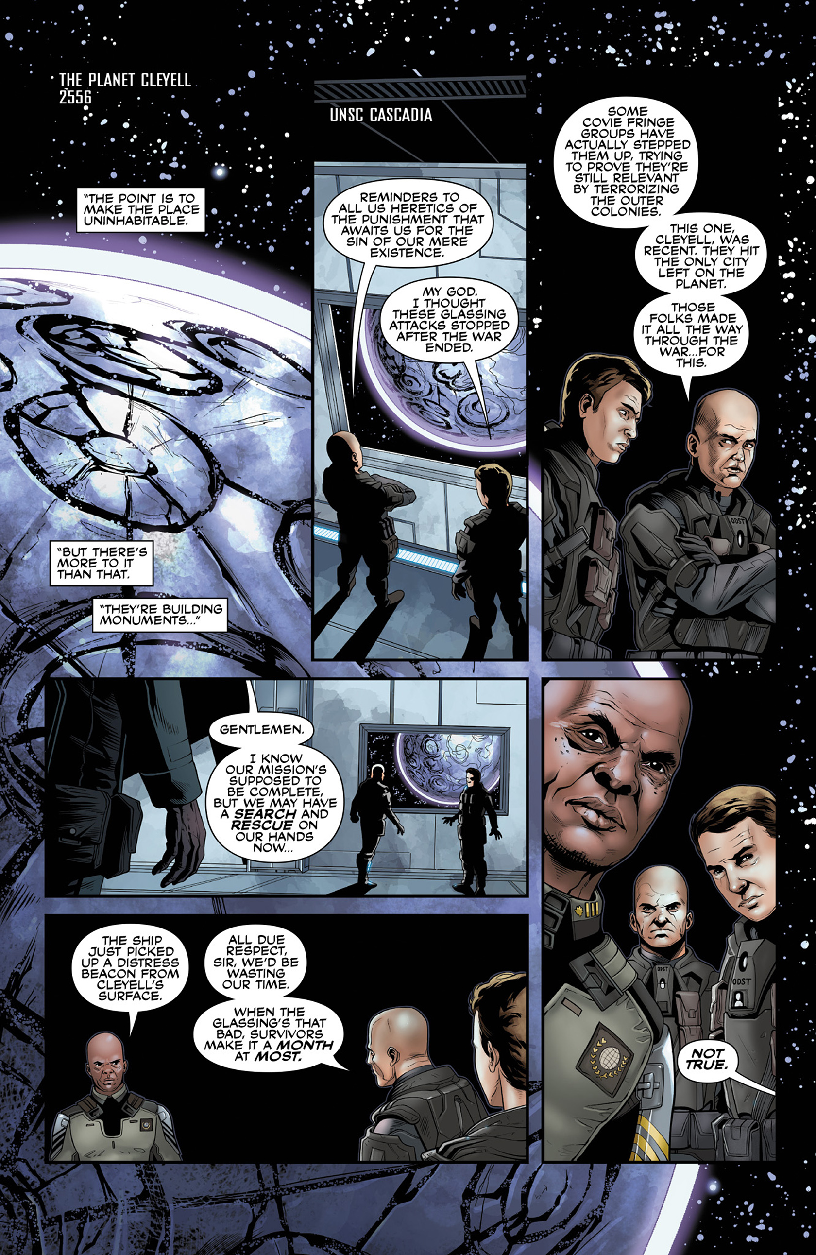 Read online Halo: Escalation comic -  Issue #17 - 6