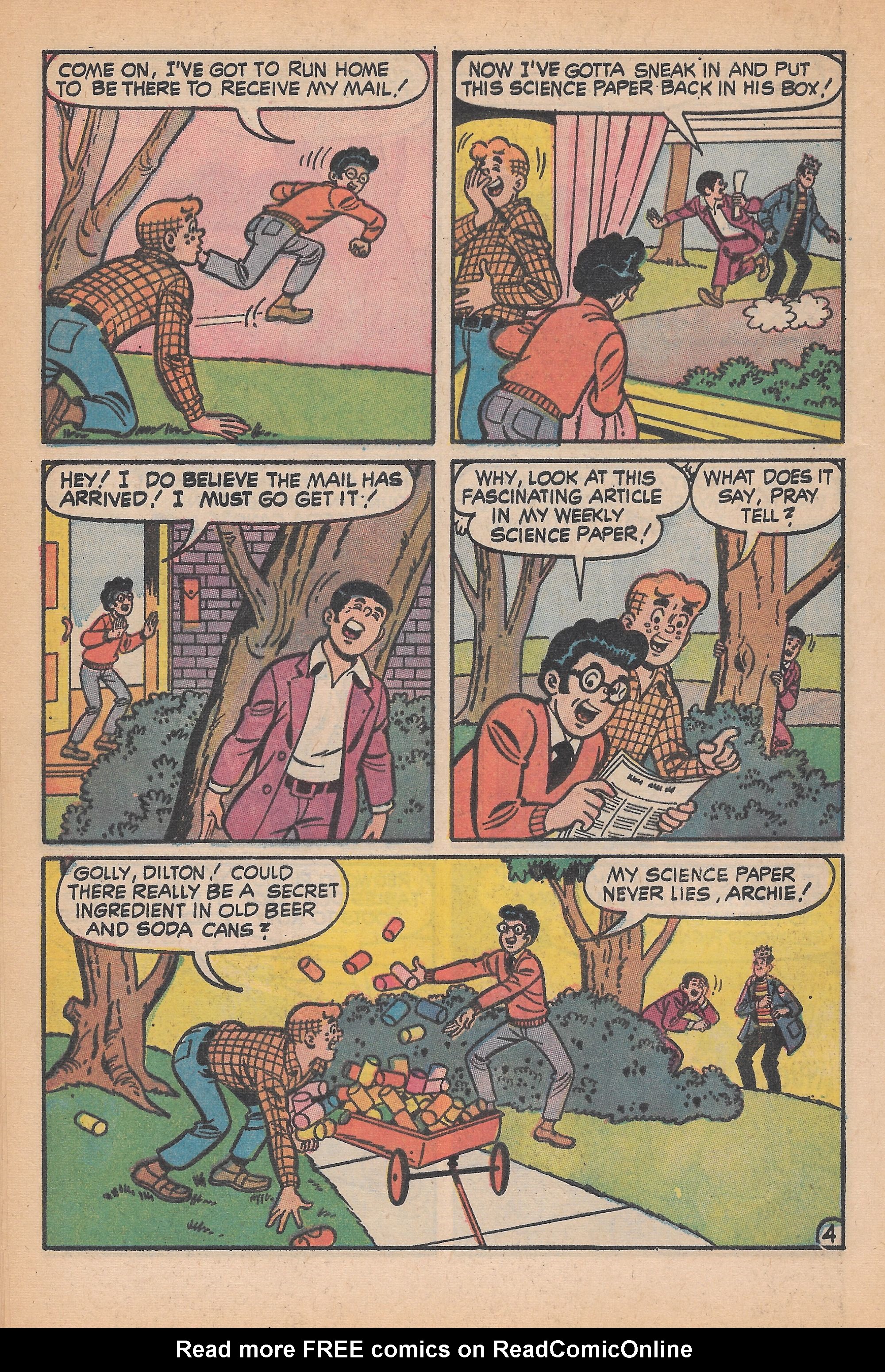 Read online Pep Comics comic -  Issue #255 - 16