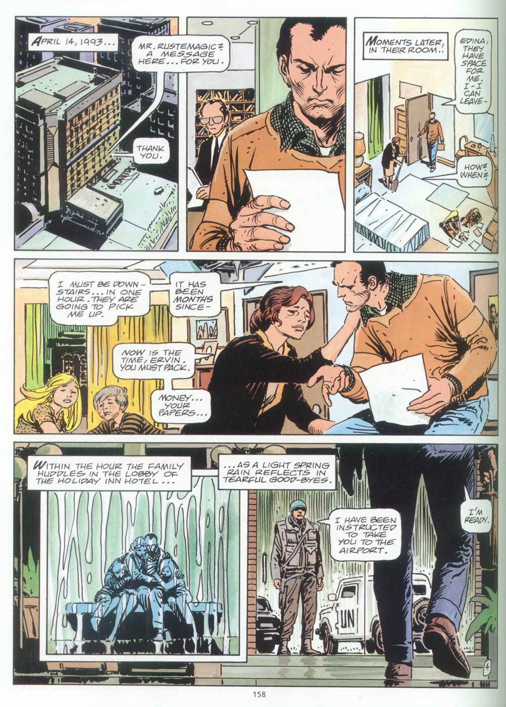 Read online Fax from Sarajevo comic -  Issue # TPB - 144