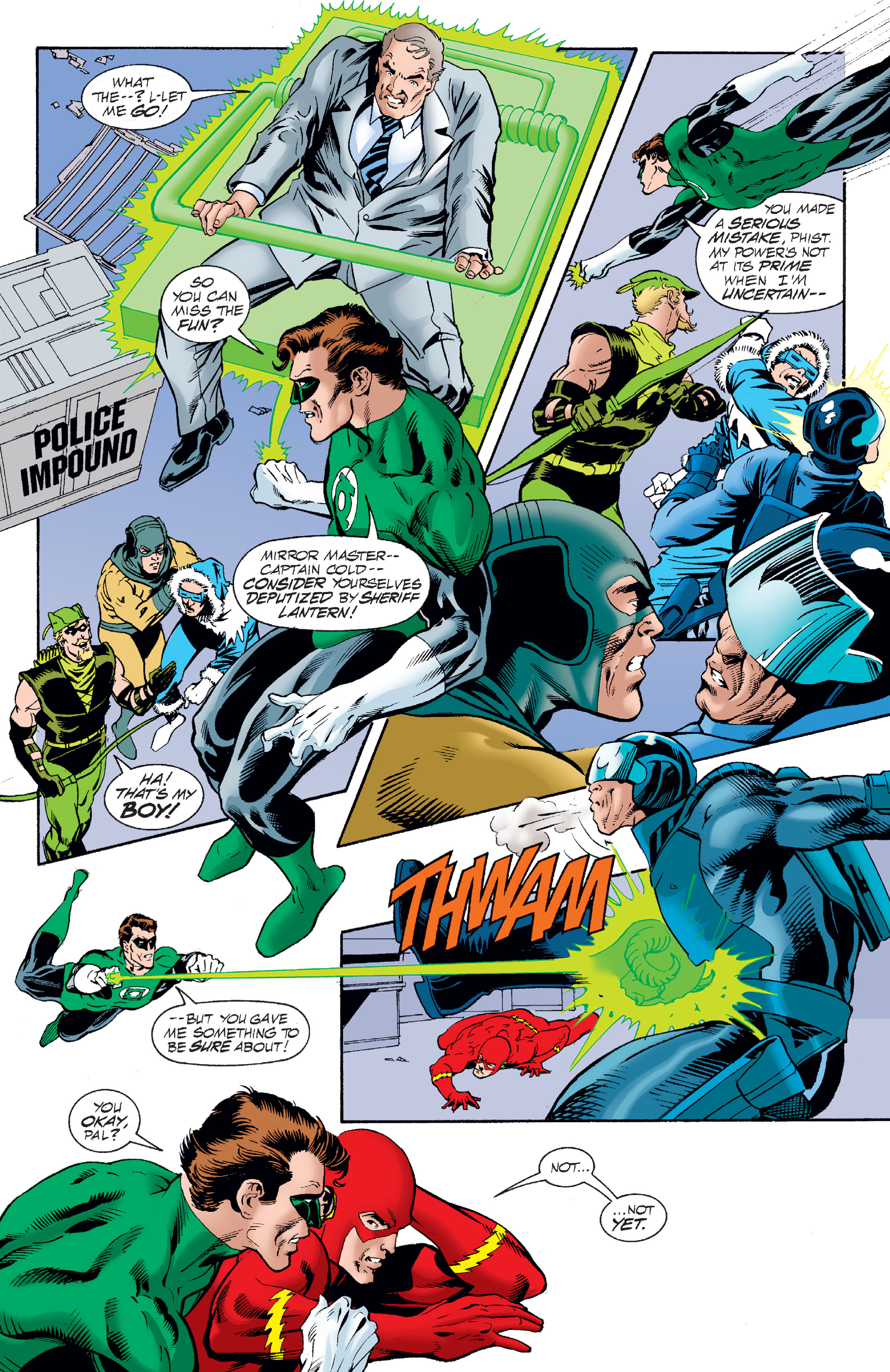 Read online Flash & Green Lantern: The Brave and the Bold comic -  Issue # _Deluxe Edition - 101