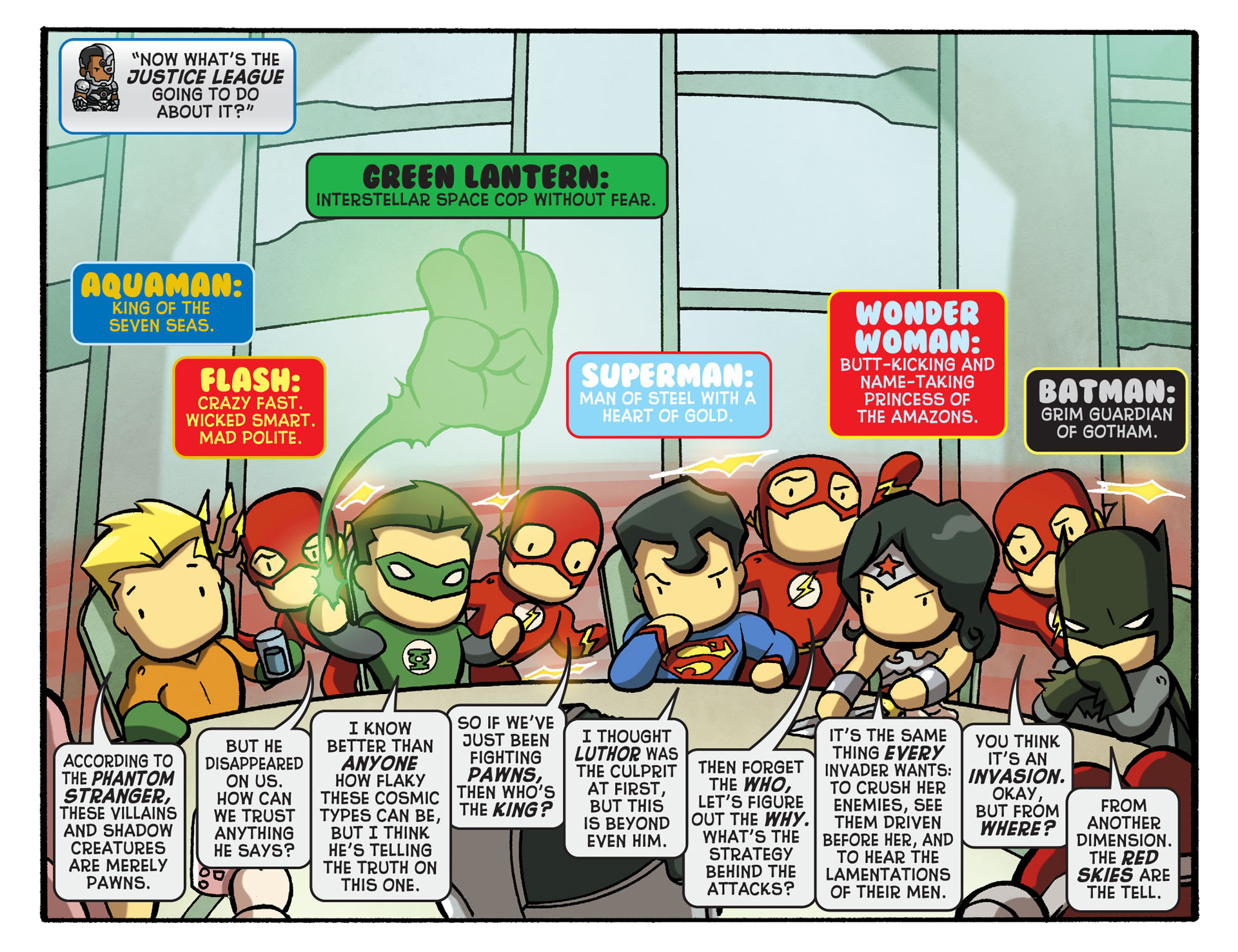 Read online Scribblenauts Unmasked: A Crisis of Imagination comic -  Issue #5 - 5