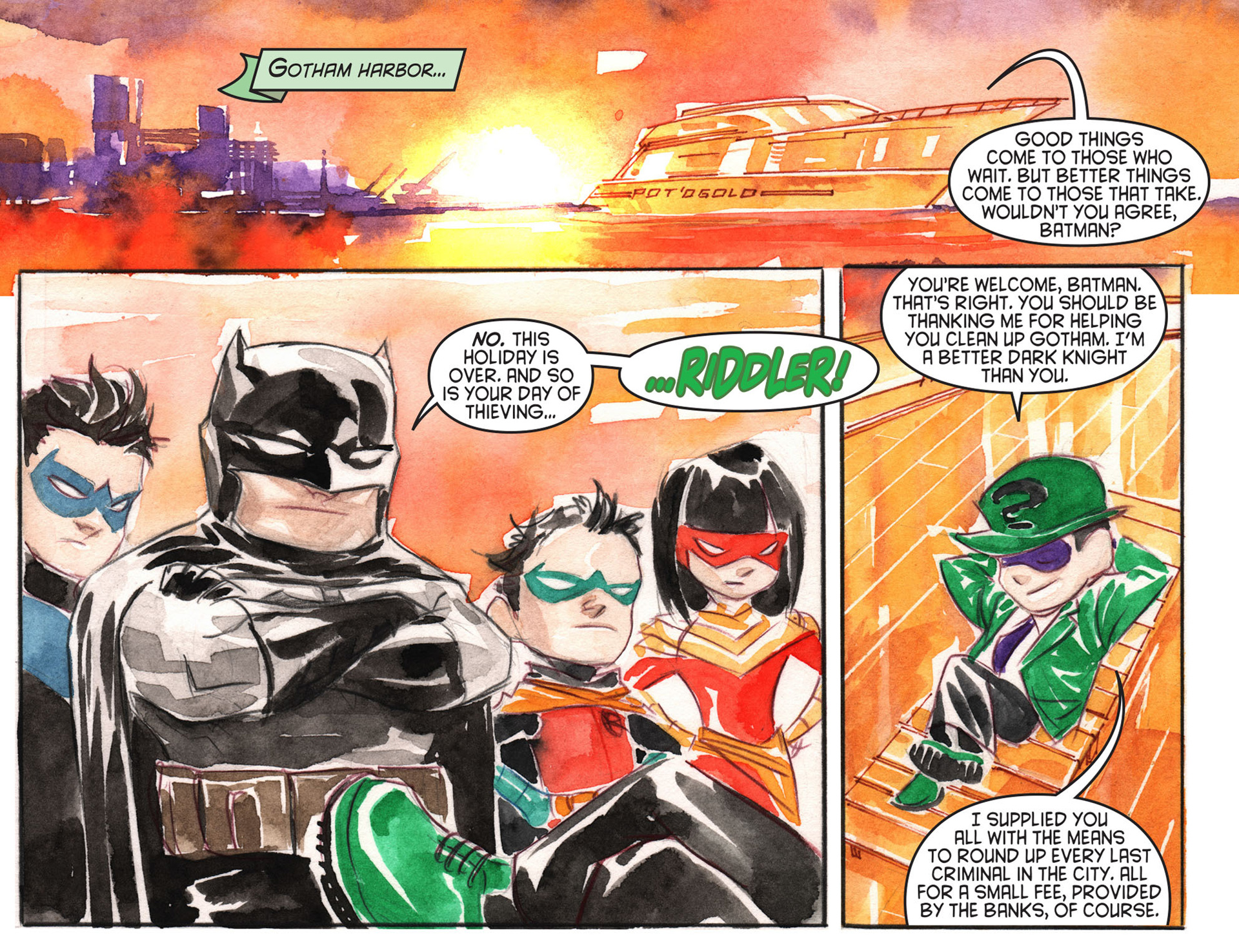 Read online Batman: Li'l Gotham (2012) comic -  Issue #7 - 21