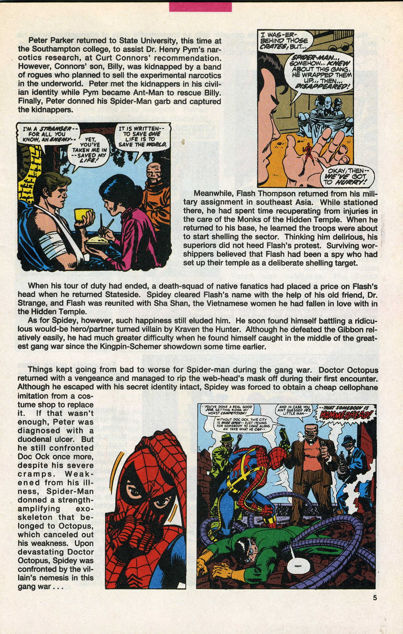 Read online Spider-Man Saga (1991) comic -  Issue #2 - 7