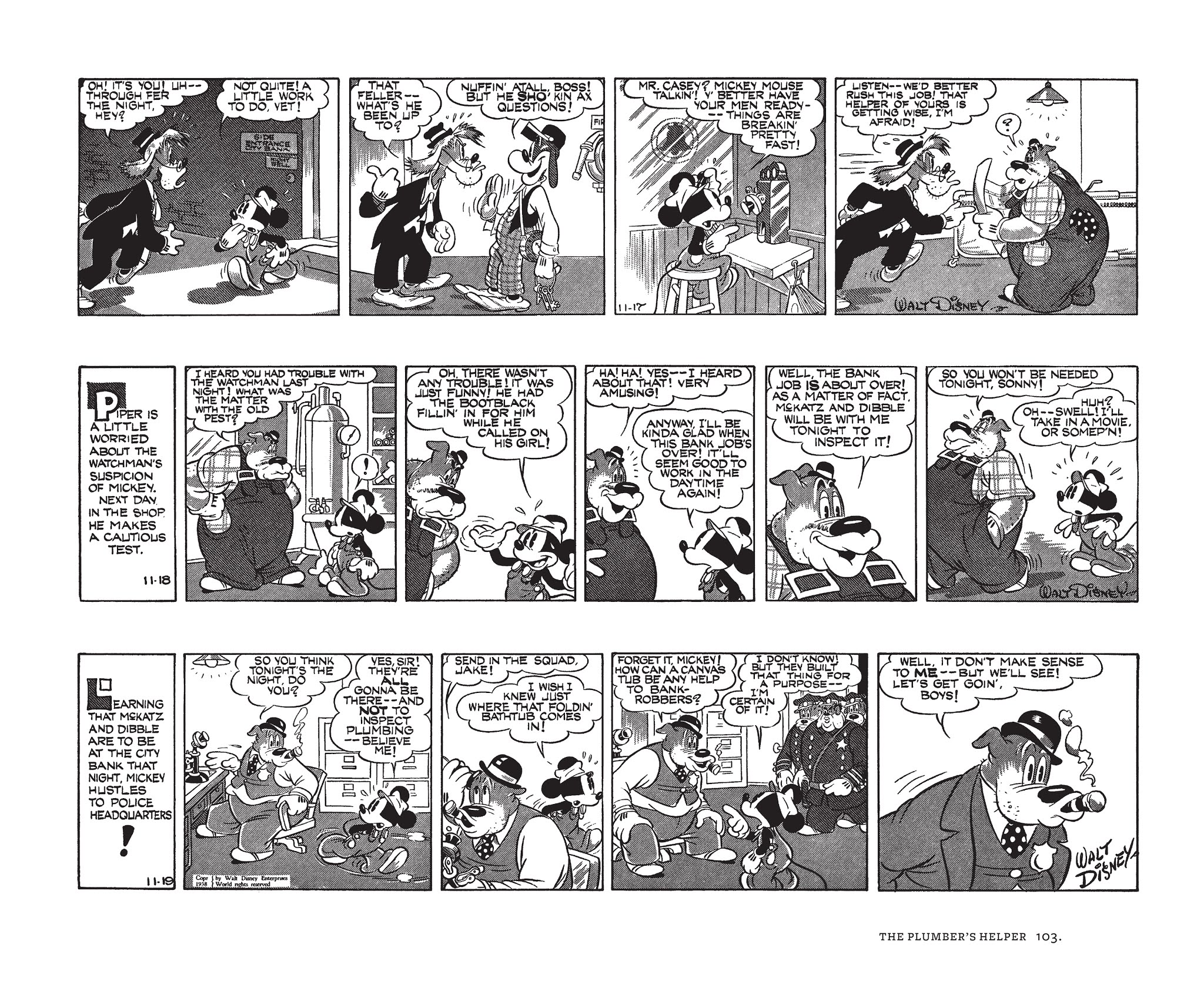 Read online Walt Disney's Mickey Mouse by Floyd Gottfredson comic -  Issue # TPB 5 (Part 2) - 3