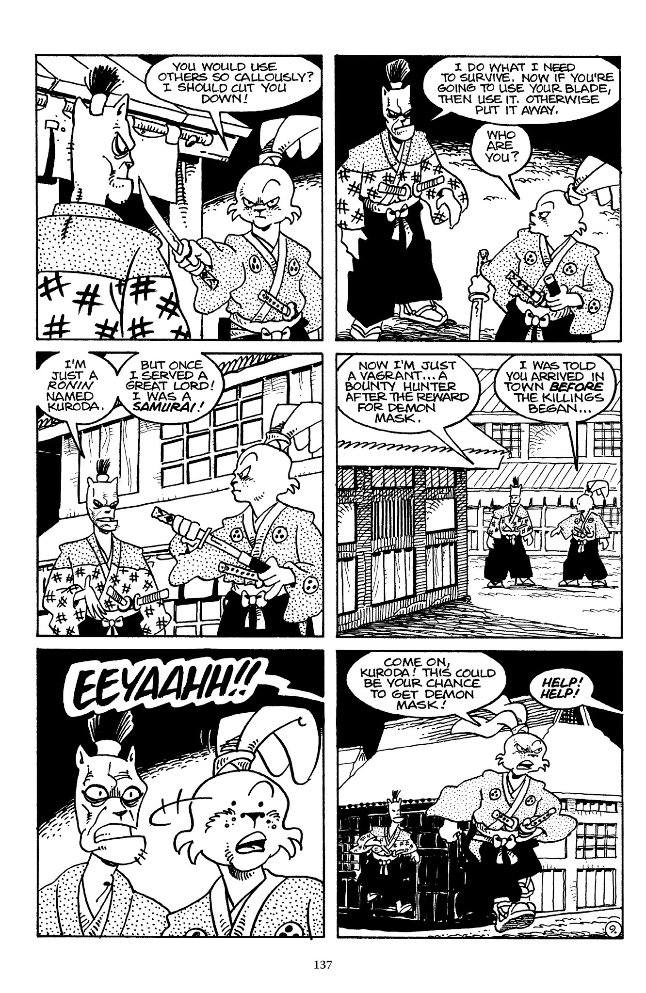 Read online The Usagi Yojimbo Saga comic -  Issue # TPB 3 - 135