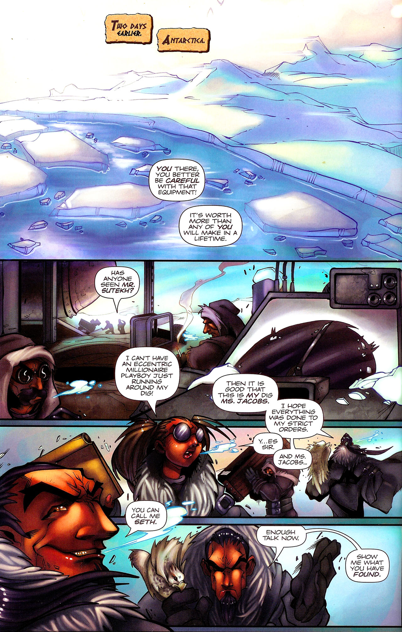 Read online Legend of Isis comic -  Issue #1 - 9