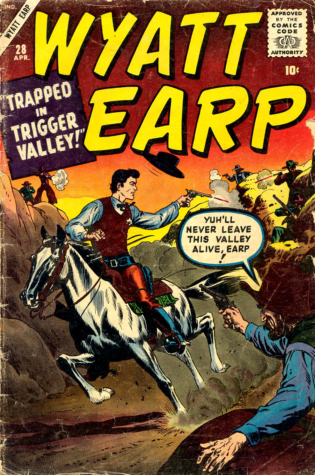 Read online Wyatt Earp comic -  Issue #28 - 1