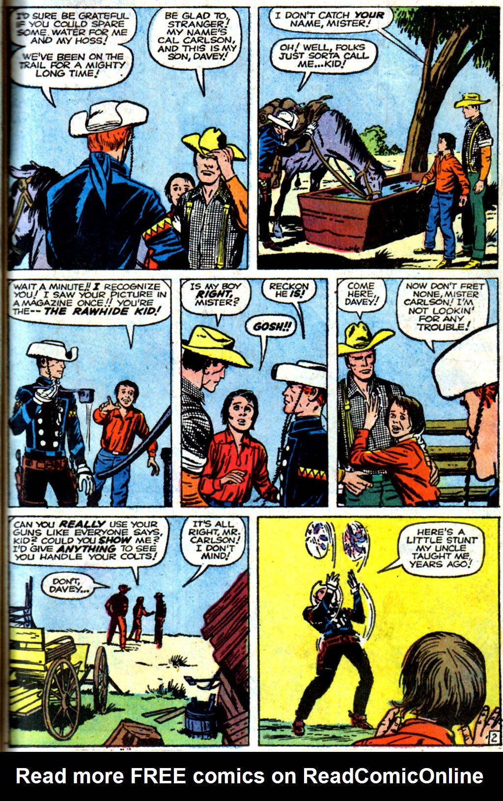 Read online The Rawhide Kid comic -  Issue # (1955) _Special 1 - 36