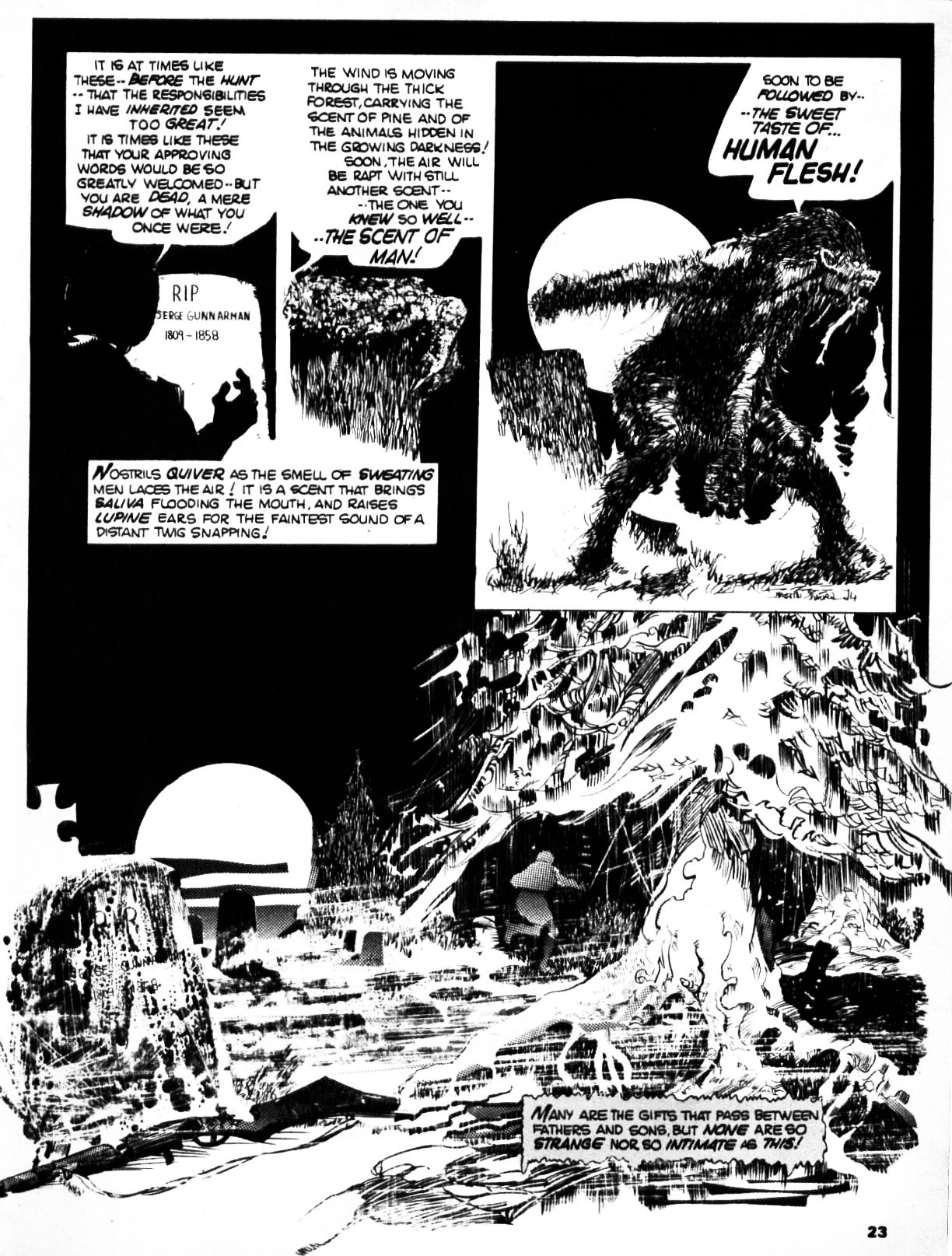 Read online Nightmare (1970) comic -  Issue #23 - 23