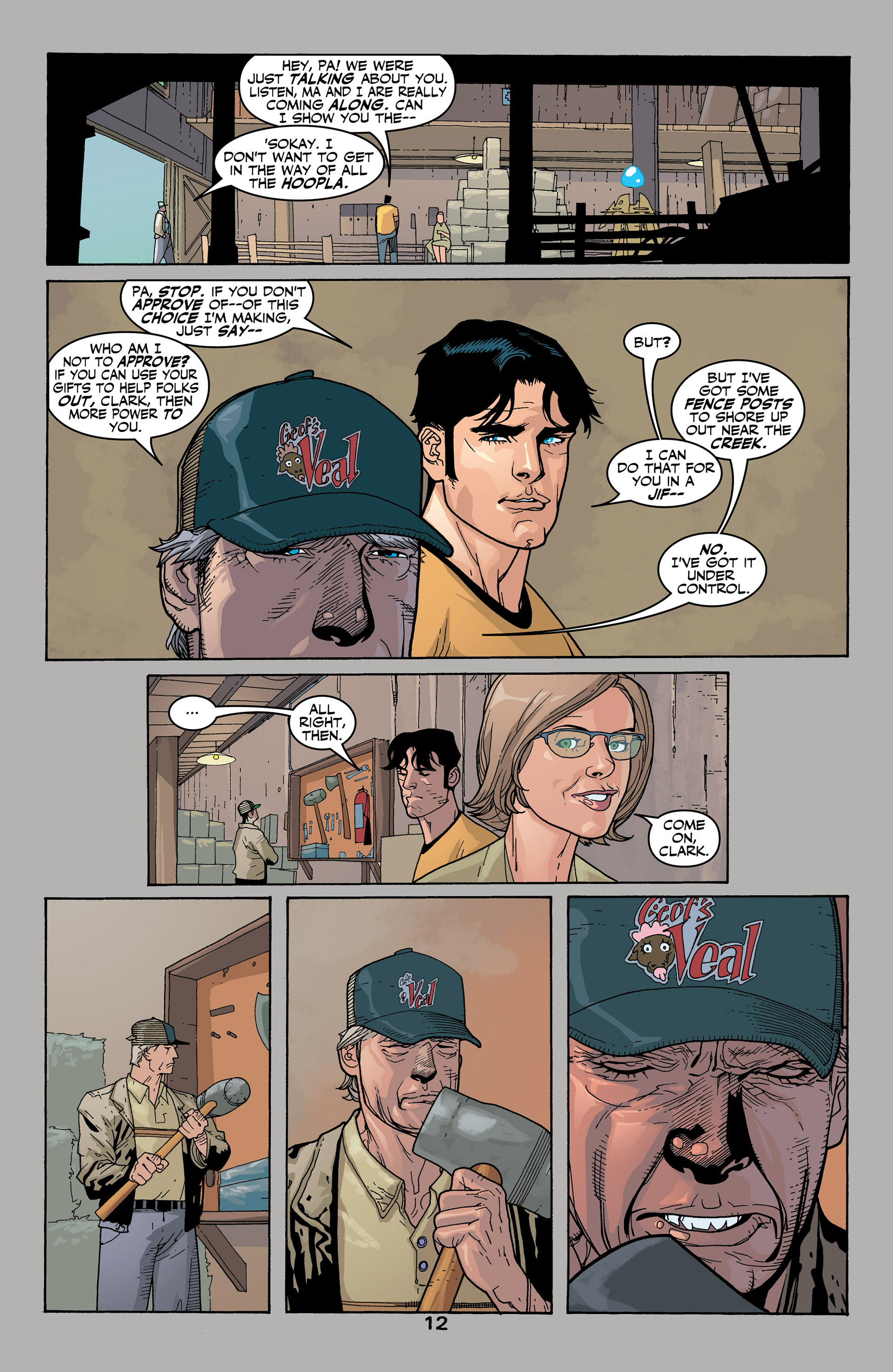 Read online Superman: Birthright (2003) comic -  Issue #3 - 12