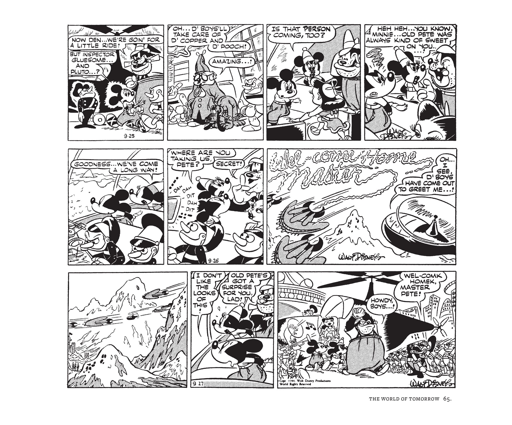 Read online Walt Disney's Mickey Mouse by Floyd Gottfredson comic -  Issue # TPB 8 (Part 1) - 65