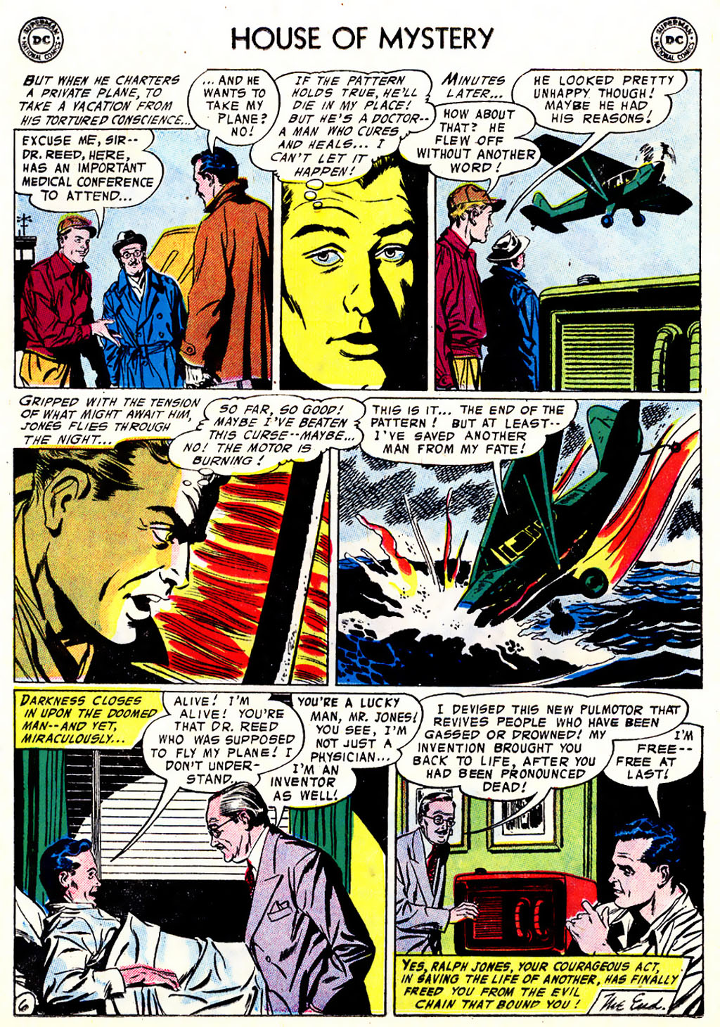 Read online House of Mystery (1951) comic -  Issue #57 - 16