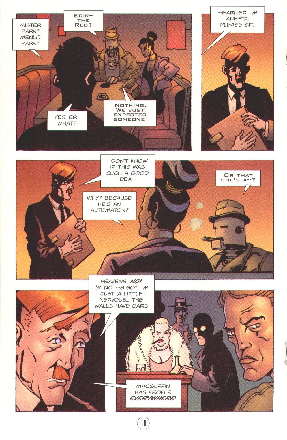 Read online Electropolis comic -  Issue #1 - 18