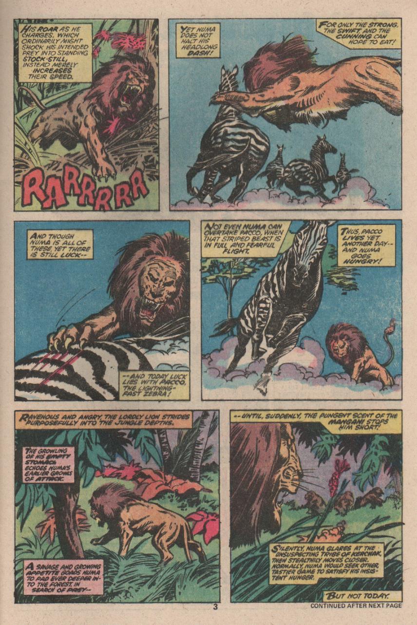 Read online Tarzan (1977) comic -  Issue #12 - 4