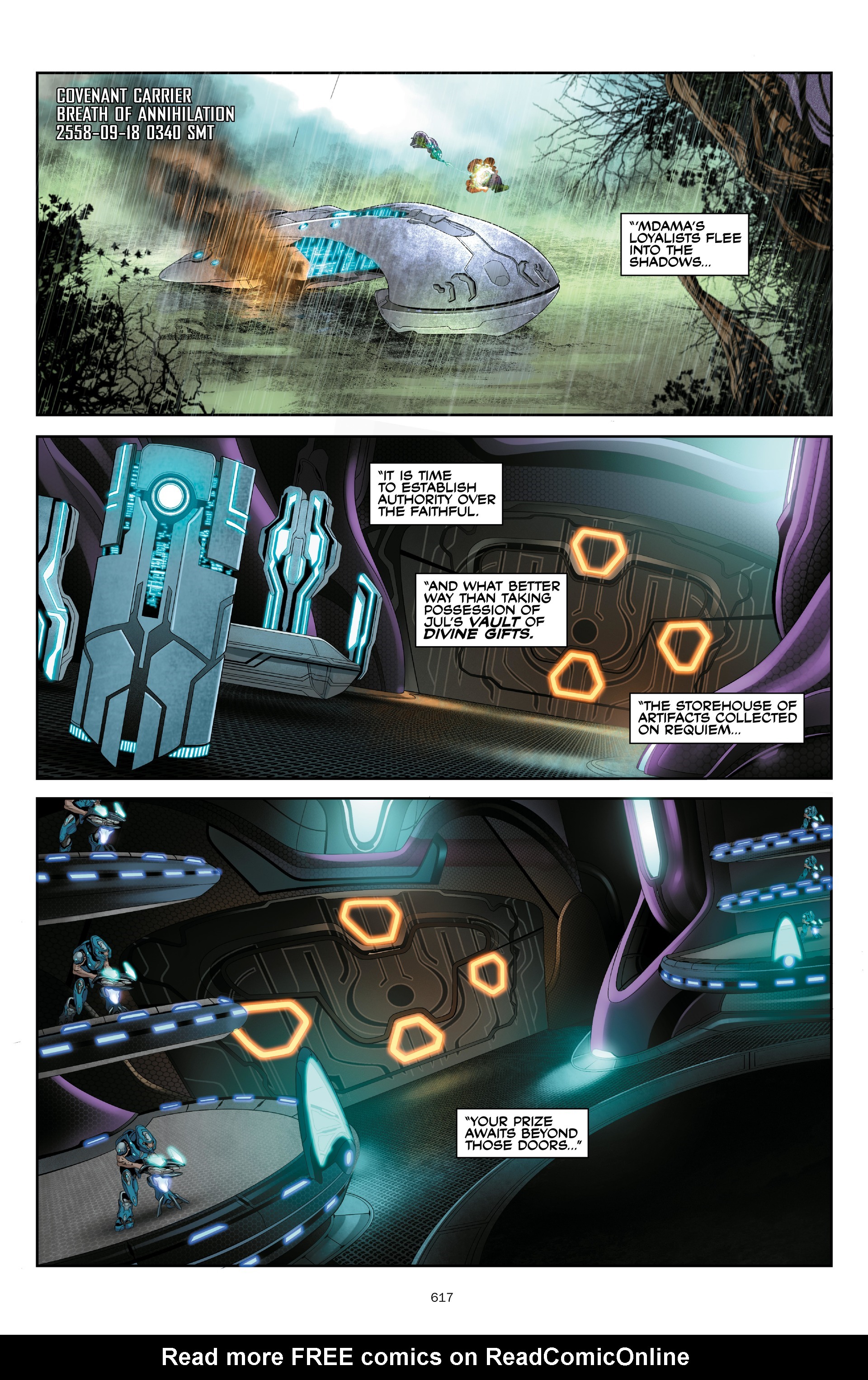 Read online Halo: Initiation and Escalation comic -  Issue # TPB (Part 7) - 9