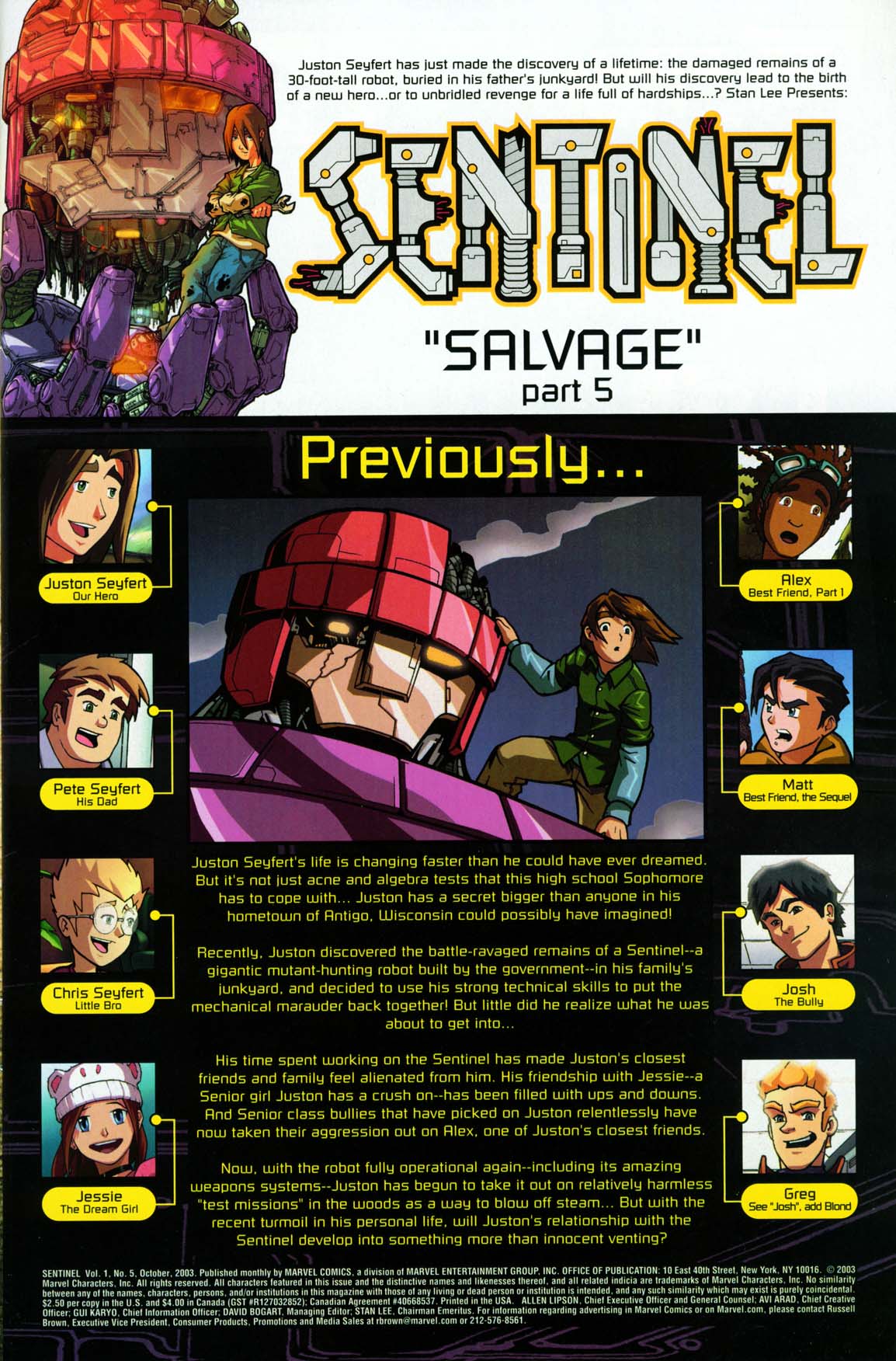 Read online Sentinel comic -  Issue #5 - 3