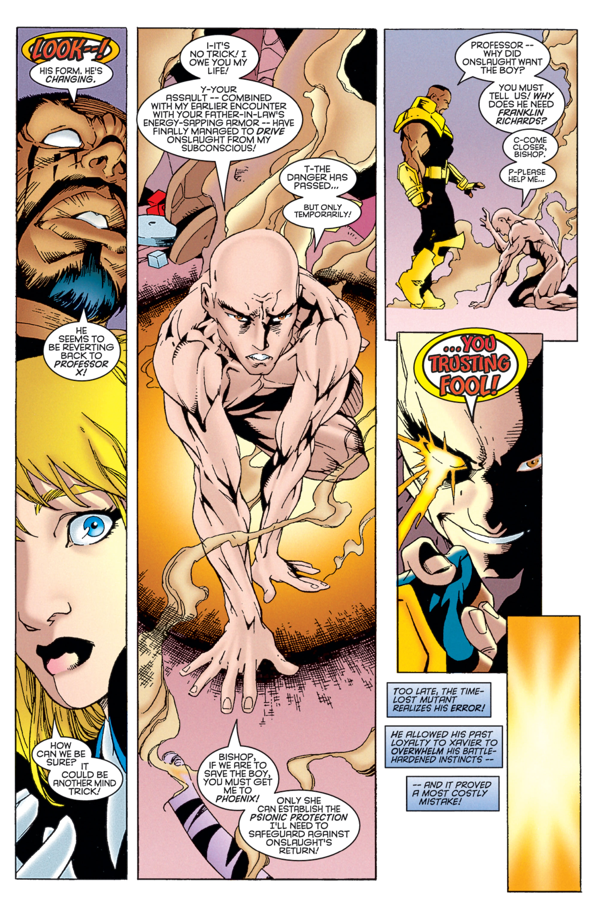 Read online X-Men Milestones: Onslaught comic -  Issue # TPB (Part 3) - 6