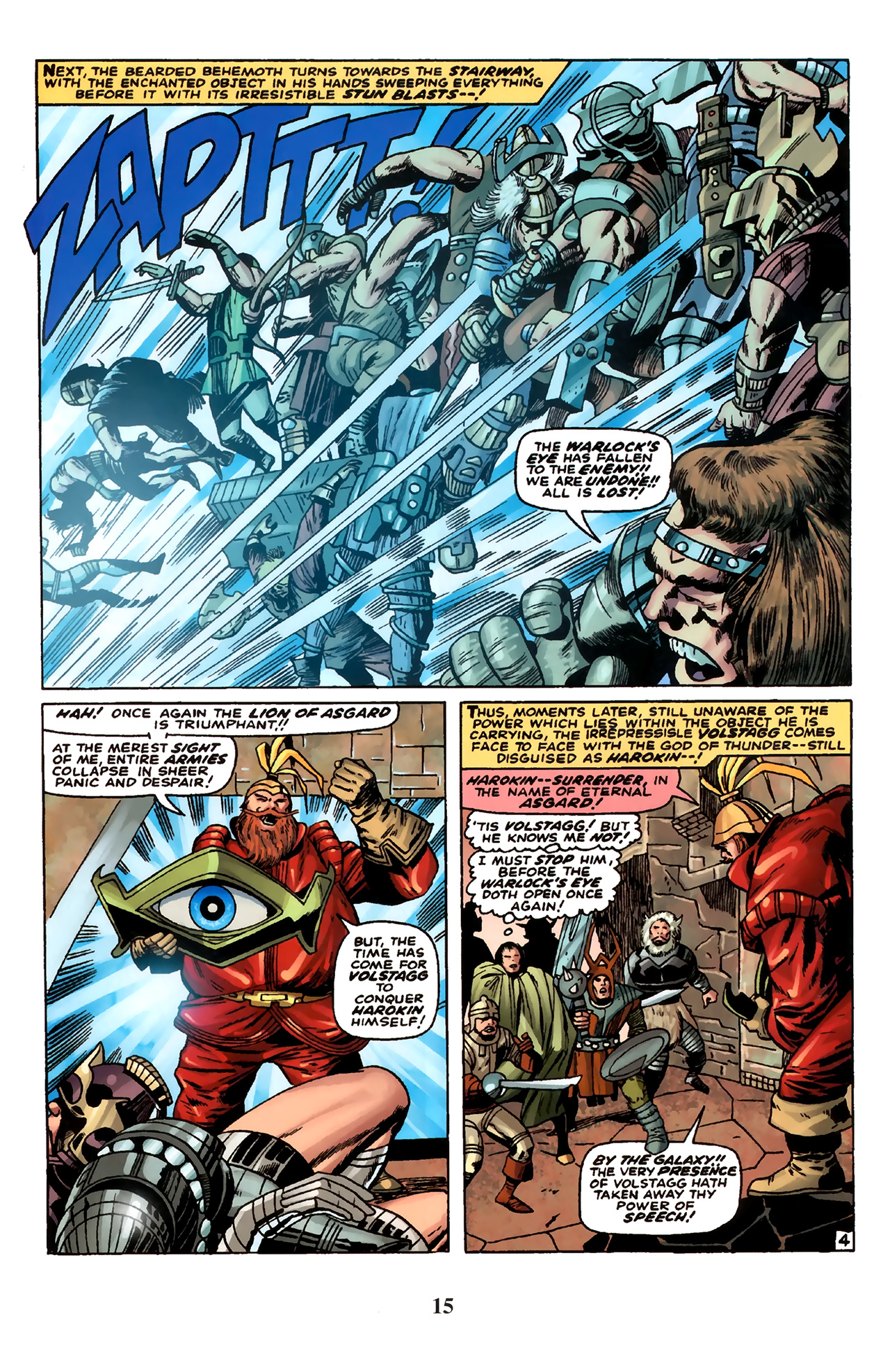 Read online Thor: Tales of Asgard by Stan Lee & Jack Kirby comic -  Issue #5 - 17