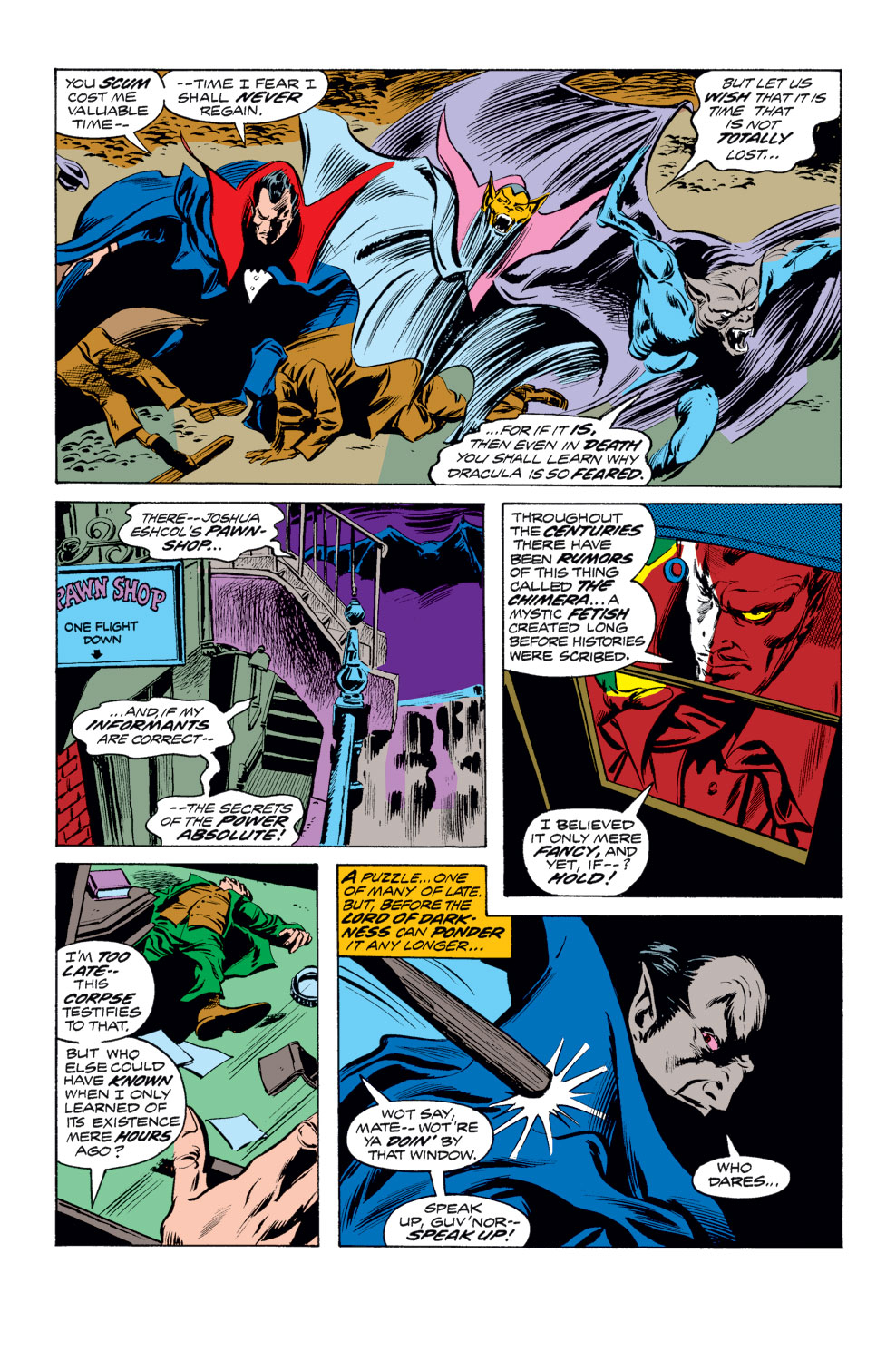 Read online Tomb of Dracula (1972) comic -  Issue #26 - 8