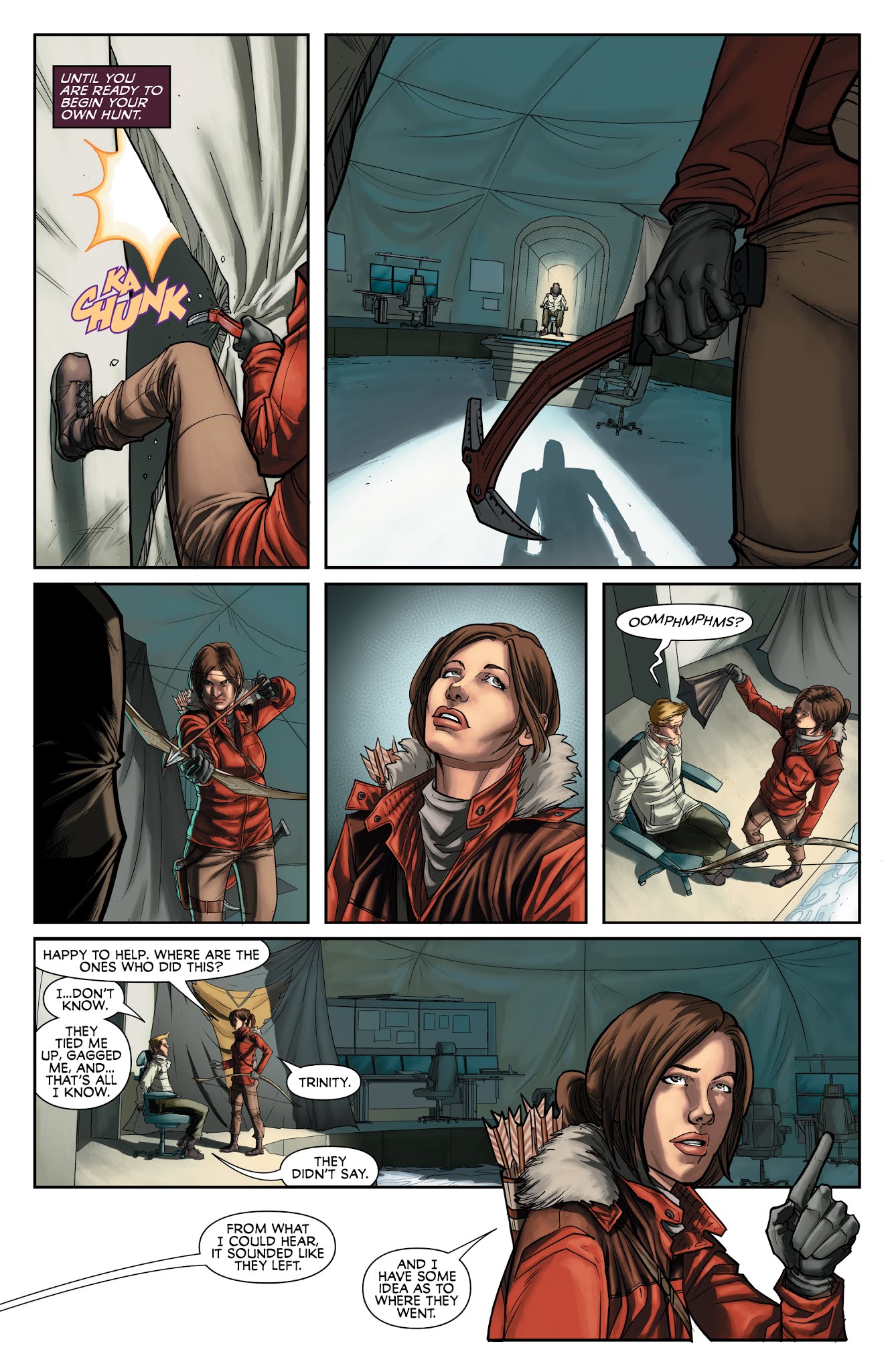 Read online Tomb Raider: Inferno comic -  Issue #1 - 10