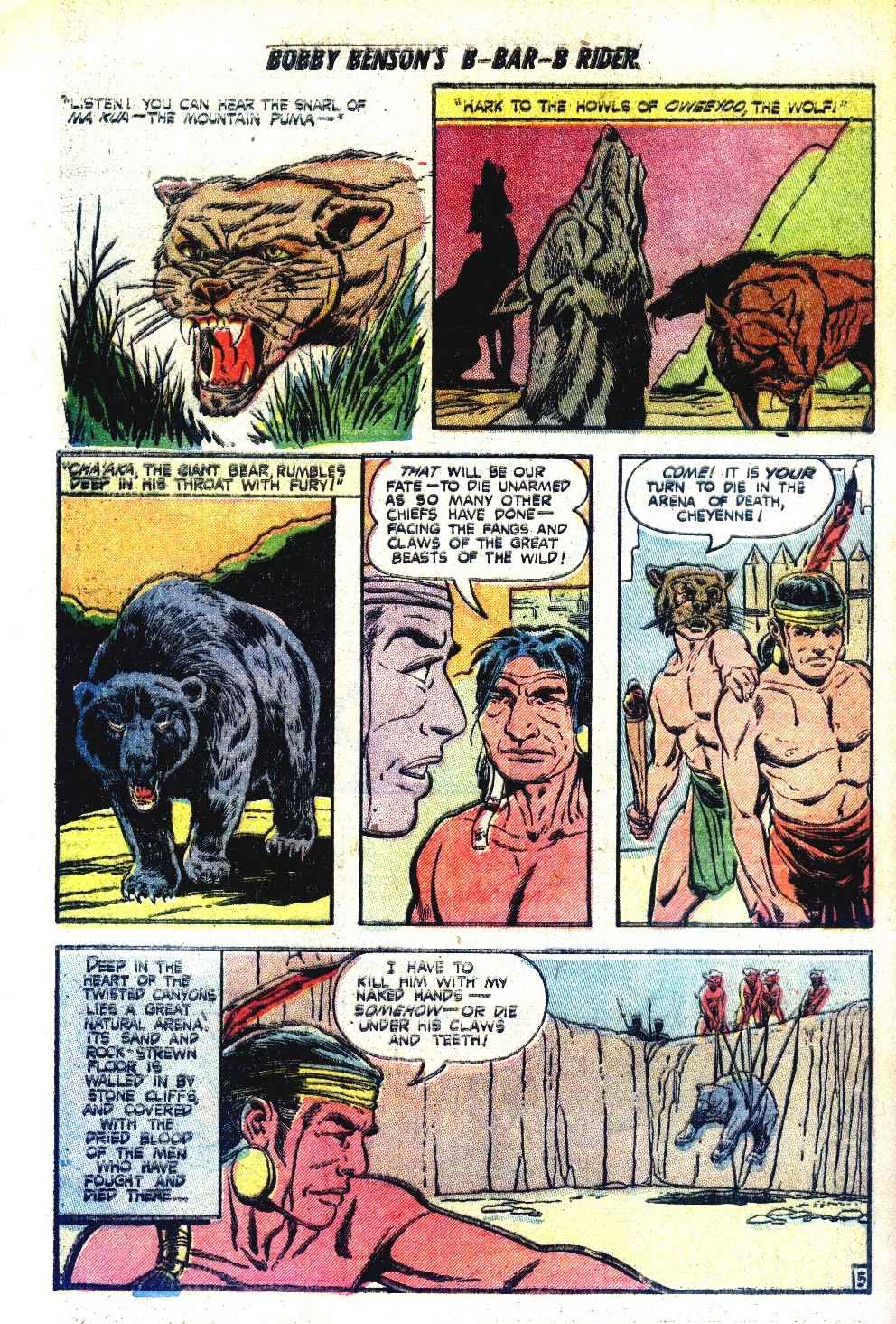 Read online Bobby Benson's B-Bar-B Riders comic -  Issue #14 - 16