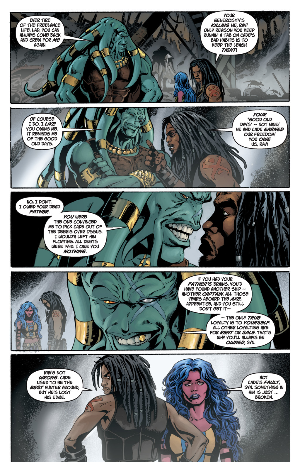 Read online Star Wars: Legacy (2006) comic -  Issue #3 - 9