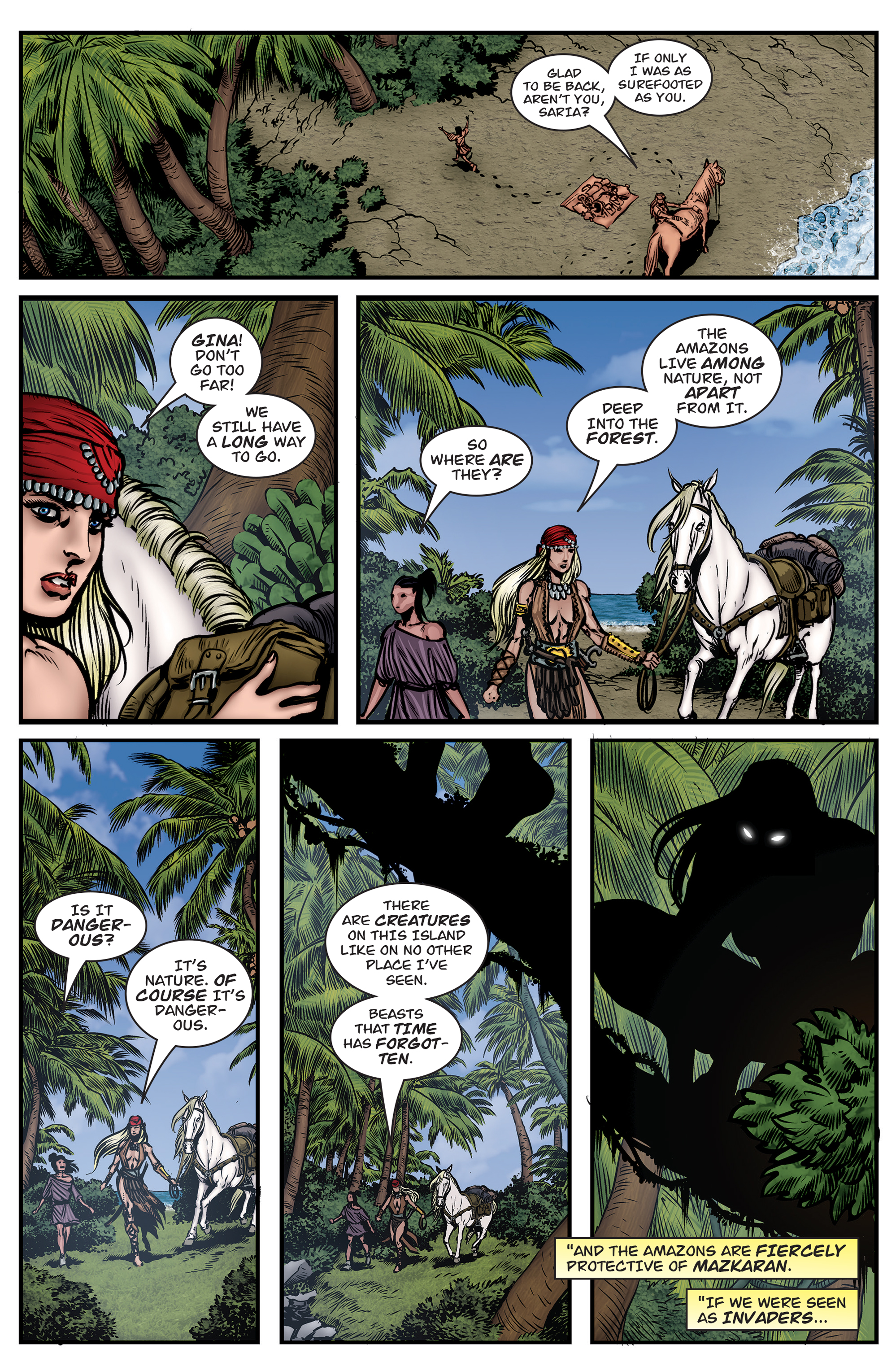 Read online Arhian: Head Huntress comic -  Issue #4 - 30