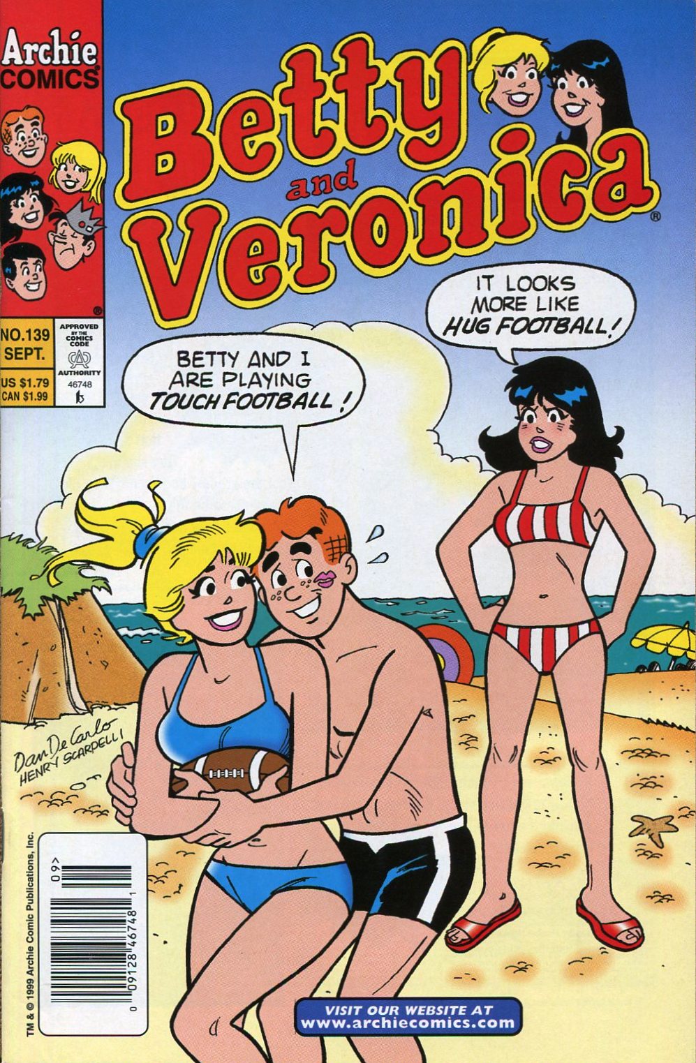 Read online Betty and Veronica (1987) comic -  Issue #139 - 1