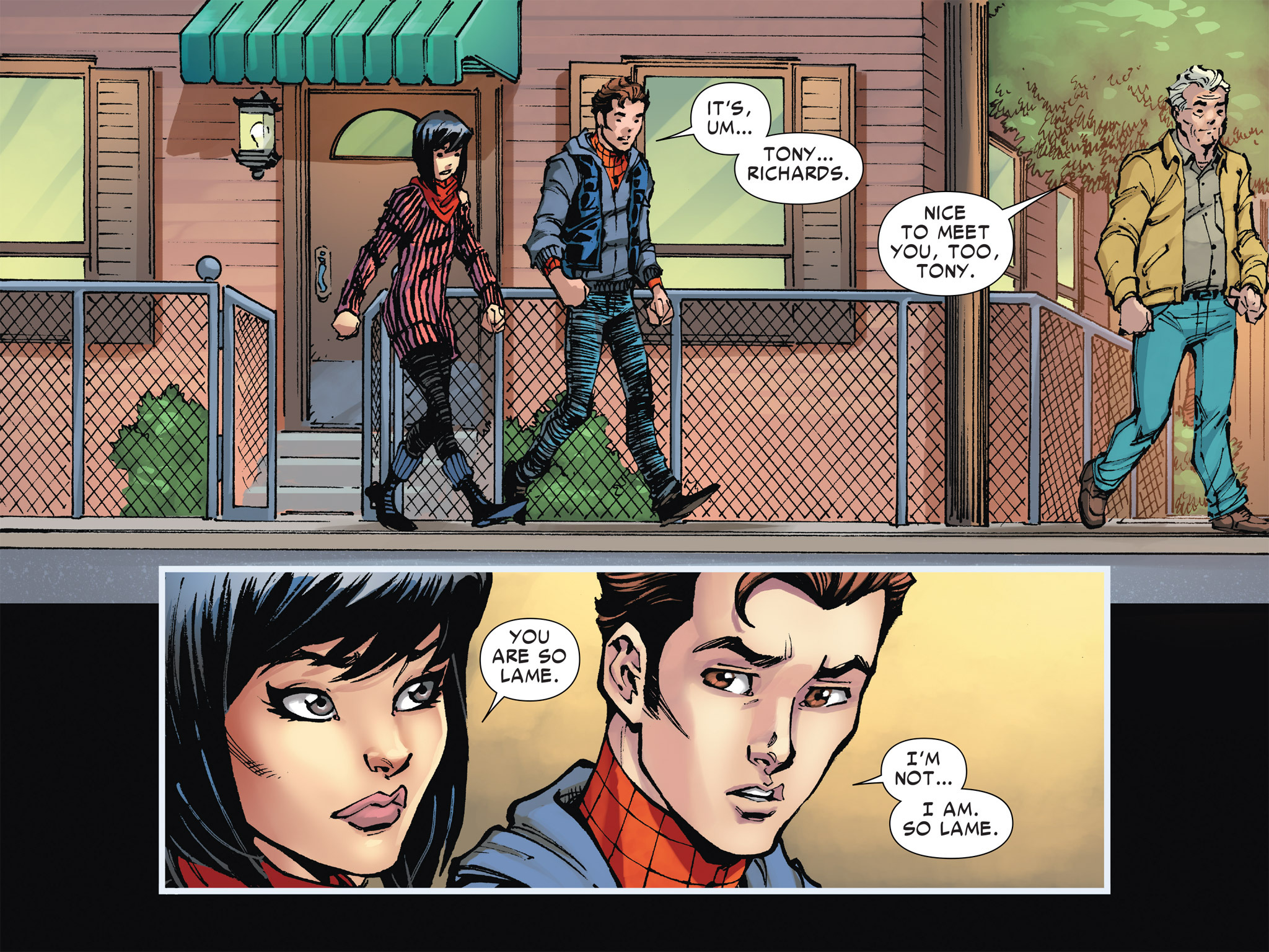 Read online The Amazing Spider-Man & Silk: The Spider(fly) Effect (Infinite Comics) comic -  Issue #4 - 3