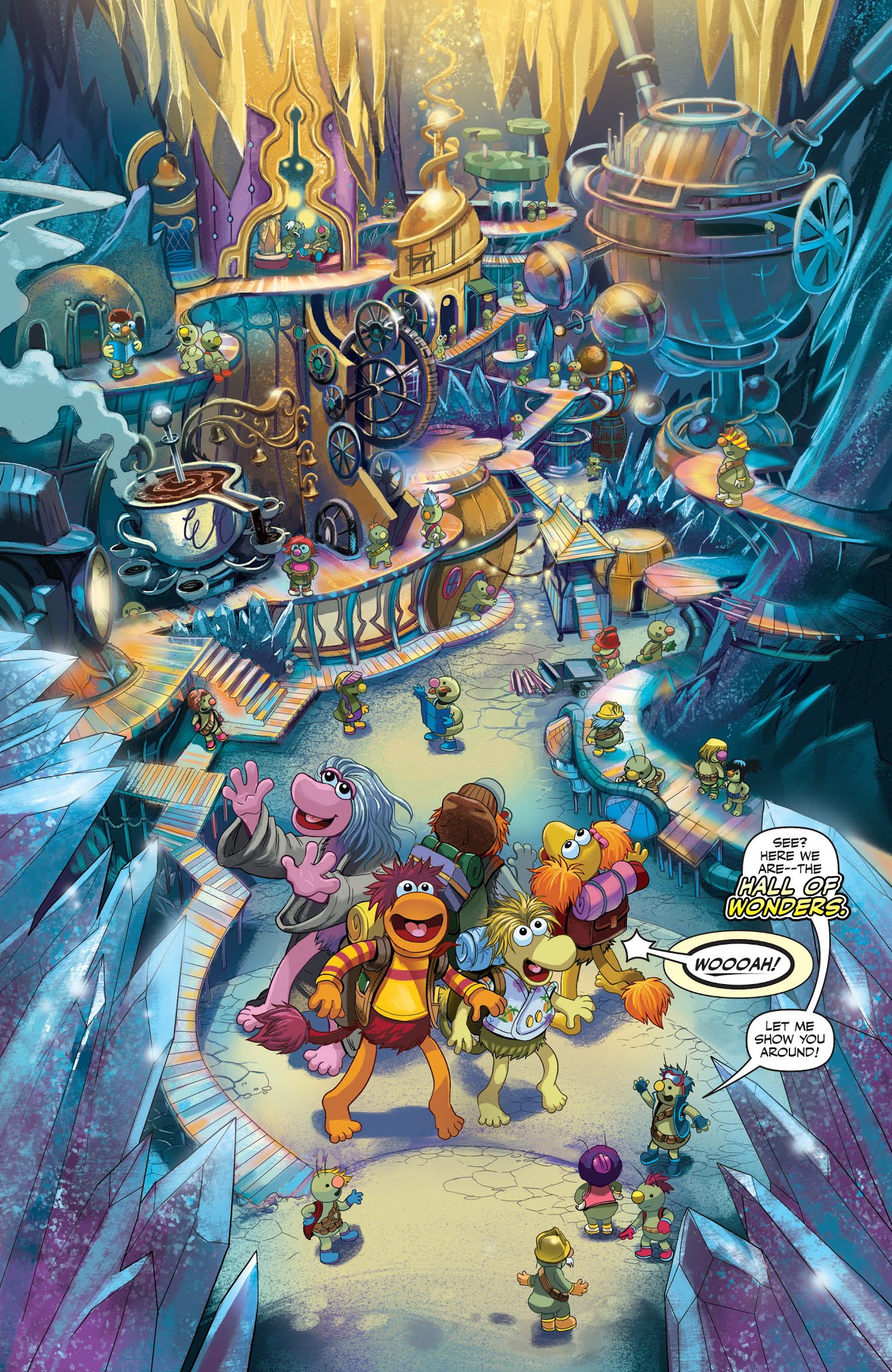 Read online Jim Henson's Fraggle Rock: Journey to the Everspring comic -  Issue #3 - 9
