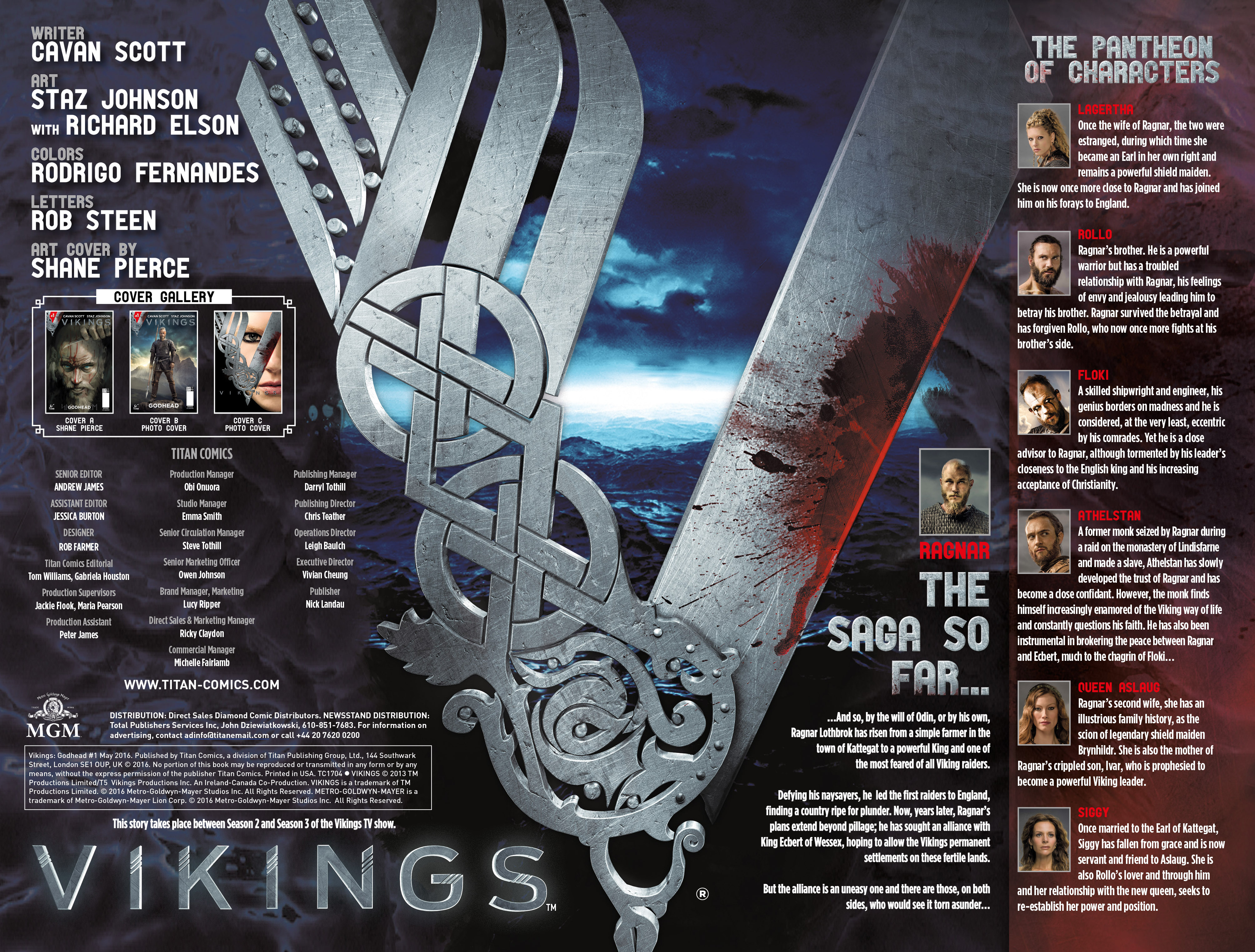 Read online Vikings: Godhead comic -  Issue #1 - 2