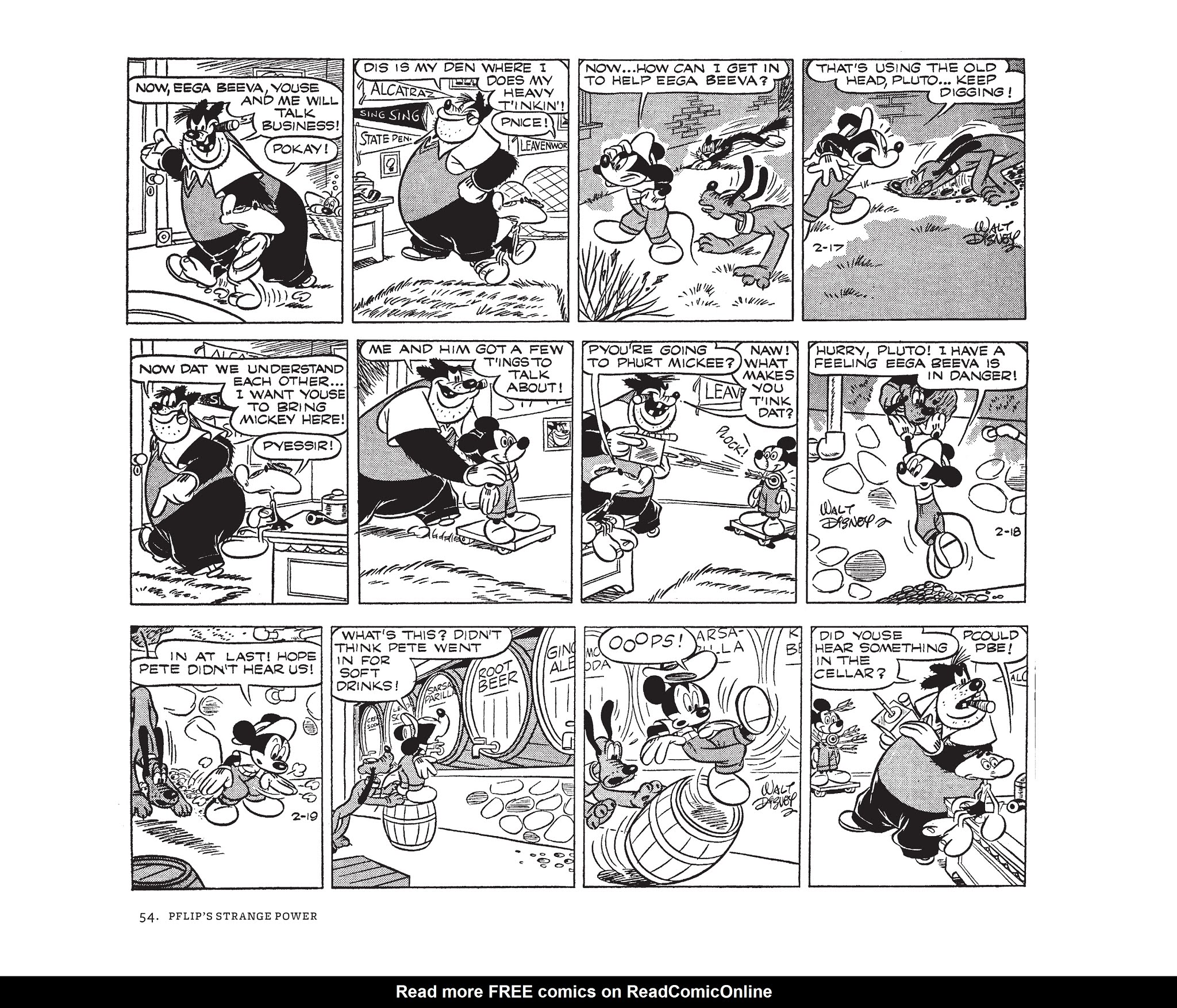 Read online Walt Disney's Mickey Mouse by Floyd Gottfredson comic -  Issue # TPB 10 (Part 1) - 54